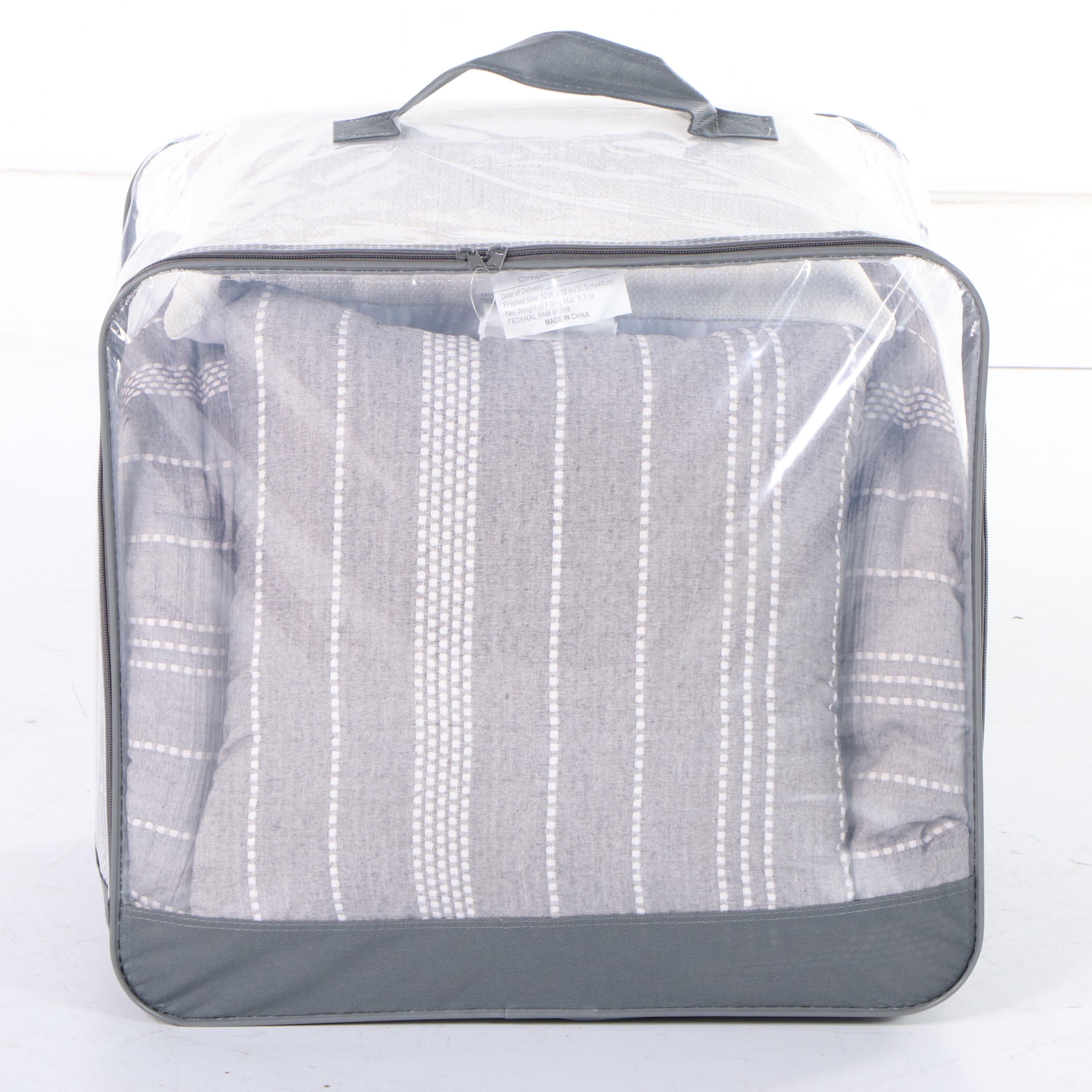 Threshold "Cedarbrook" Twelve-Piece King Size Comforter and Sheet Set