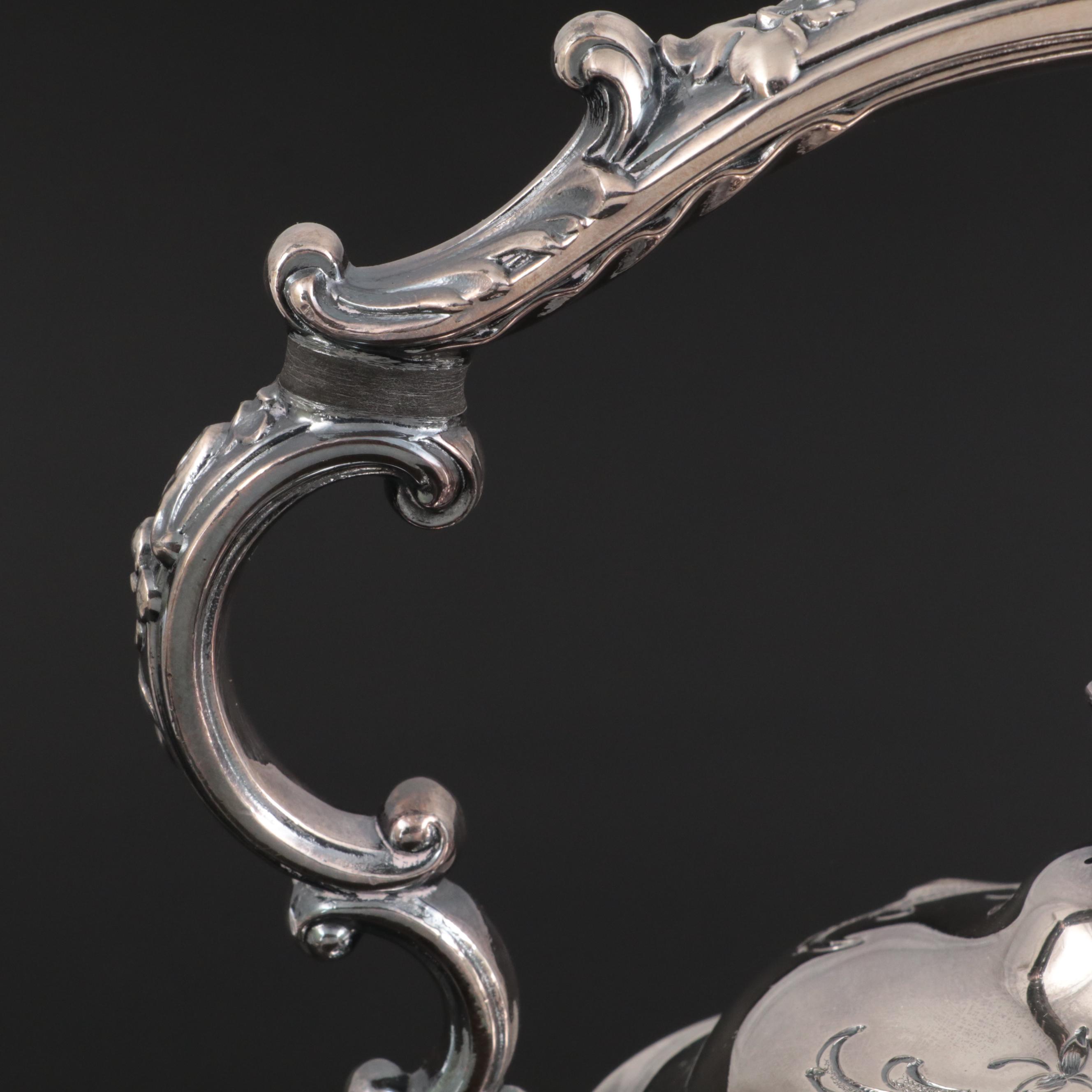 Wilcox Silver Plate Hot Water Kettle on Stand, Late 19th Century