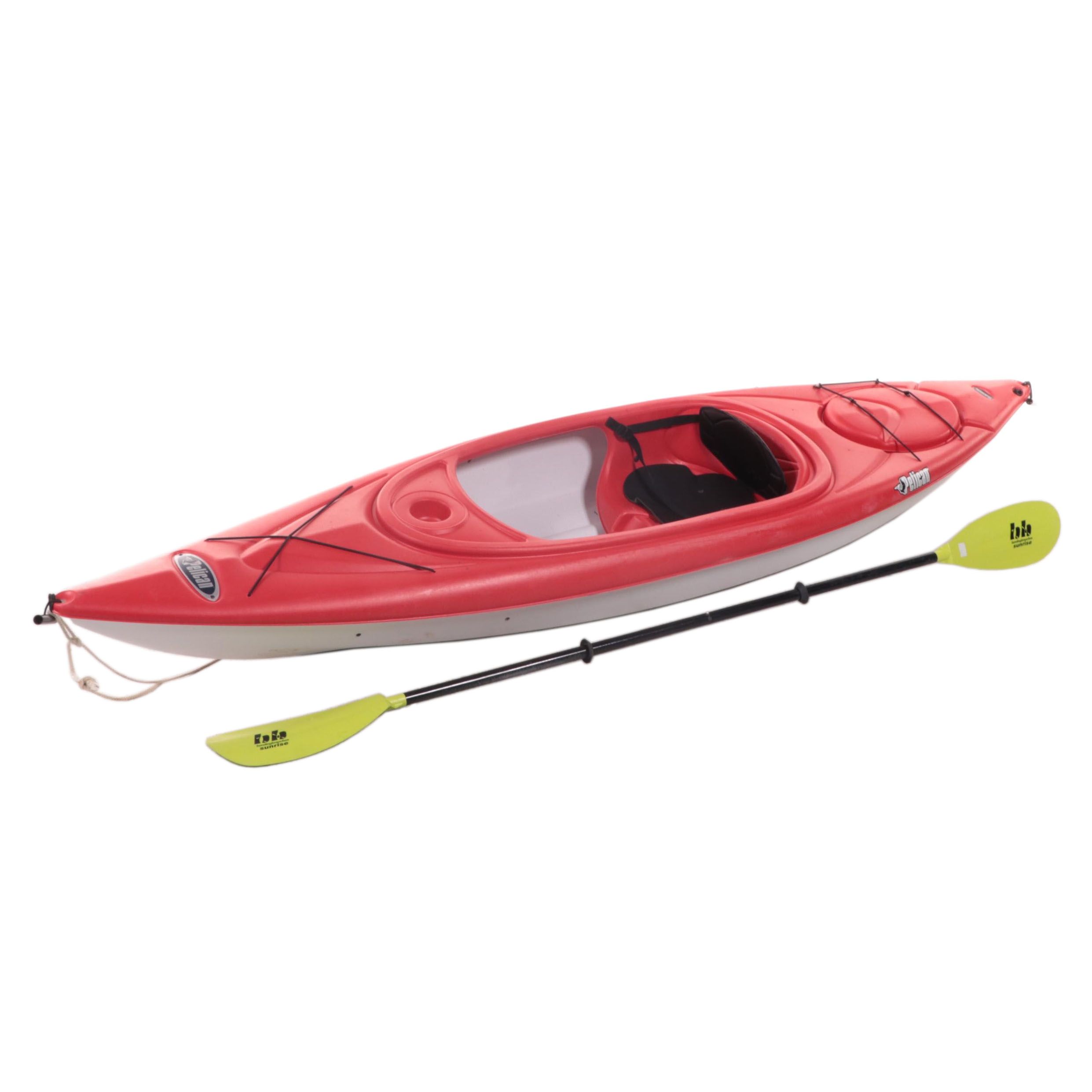 Pelican Summit 100X Touring Kayak with Bending Branches Sunrise Kayak Paddle