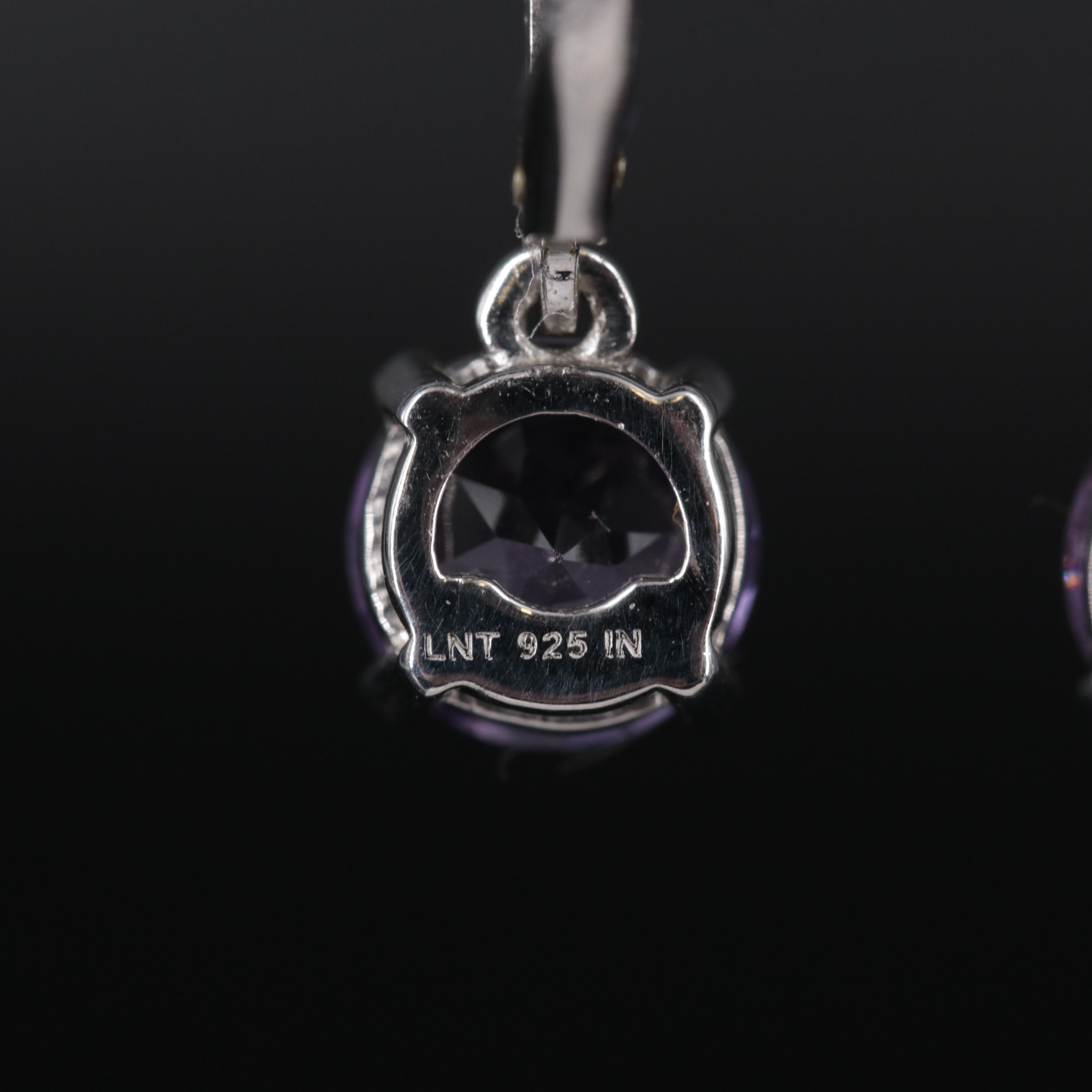 Sterling Silver Earring Duo Including Gemstones