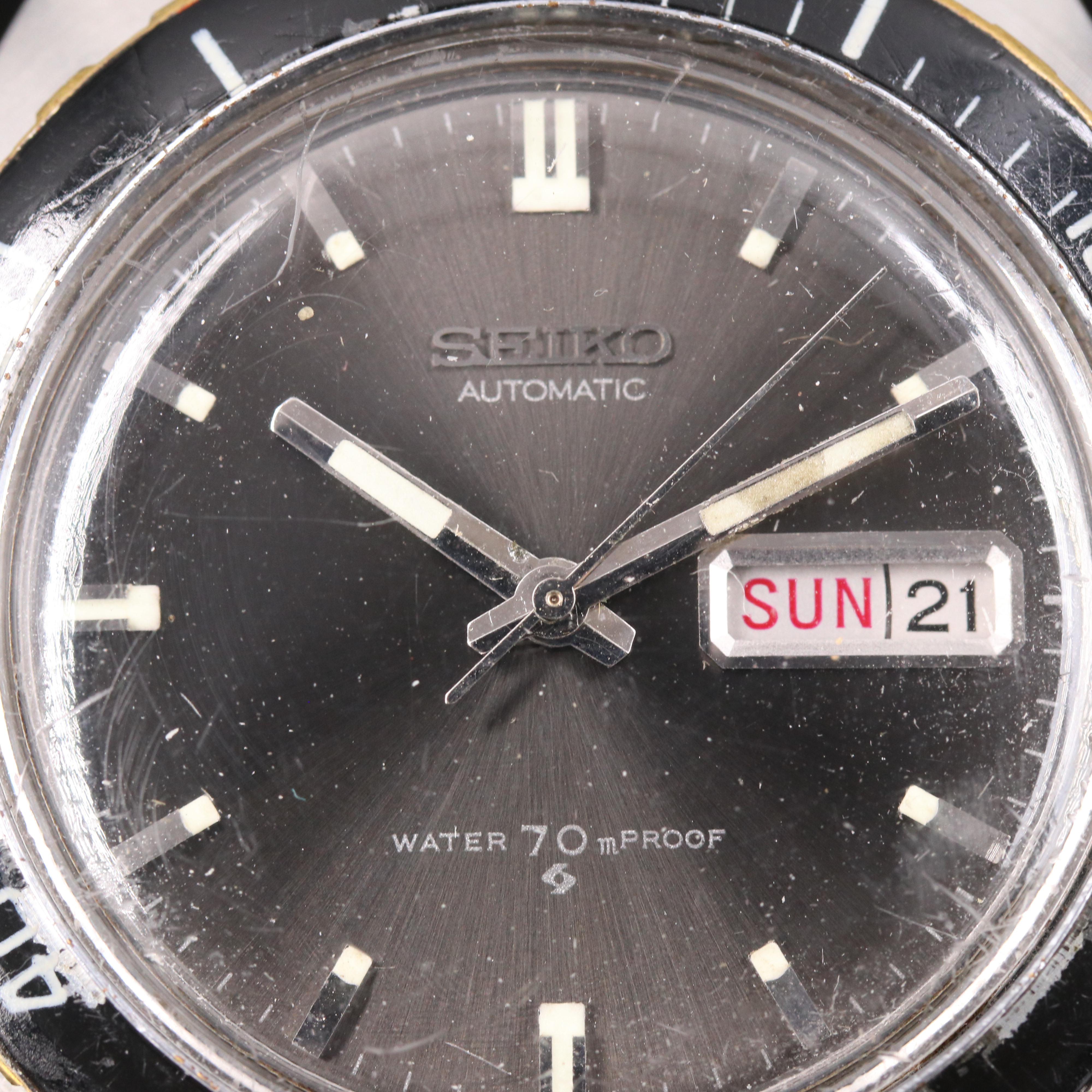Vintage Seiko "Sports Diver" Watch with 6106B Movement