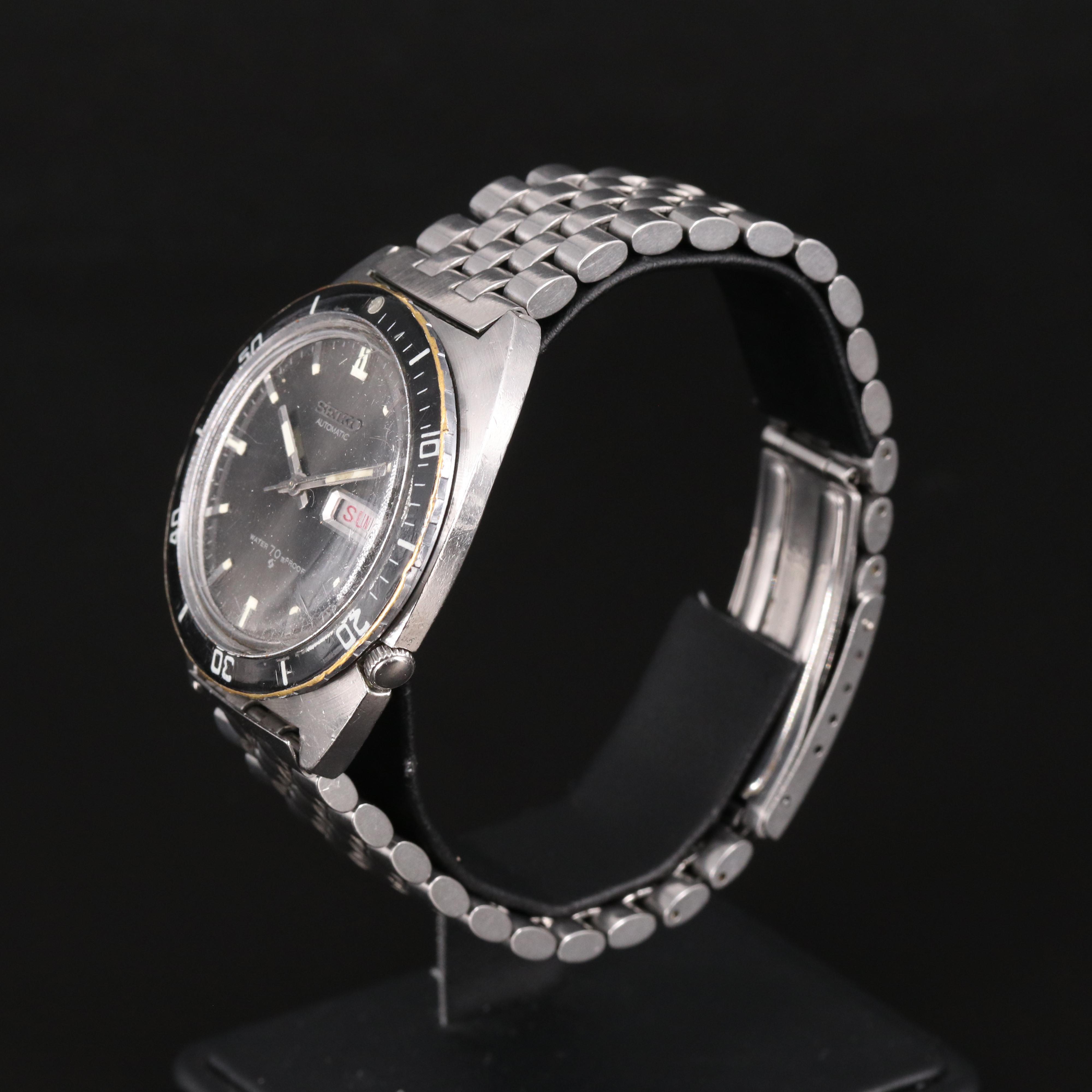 Vintage Seiko "Sports Diver" Watch with 6106B Movement