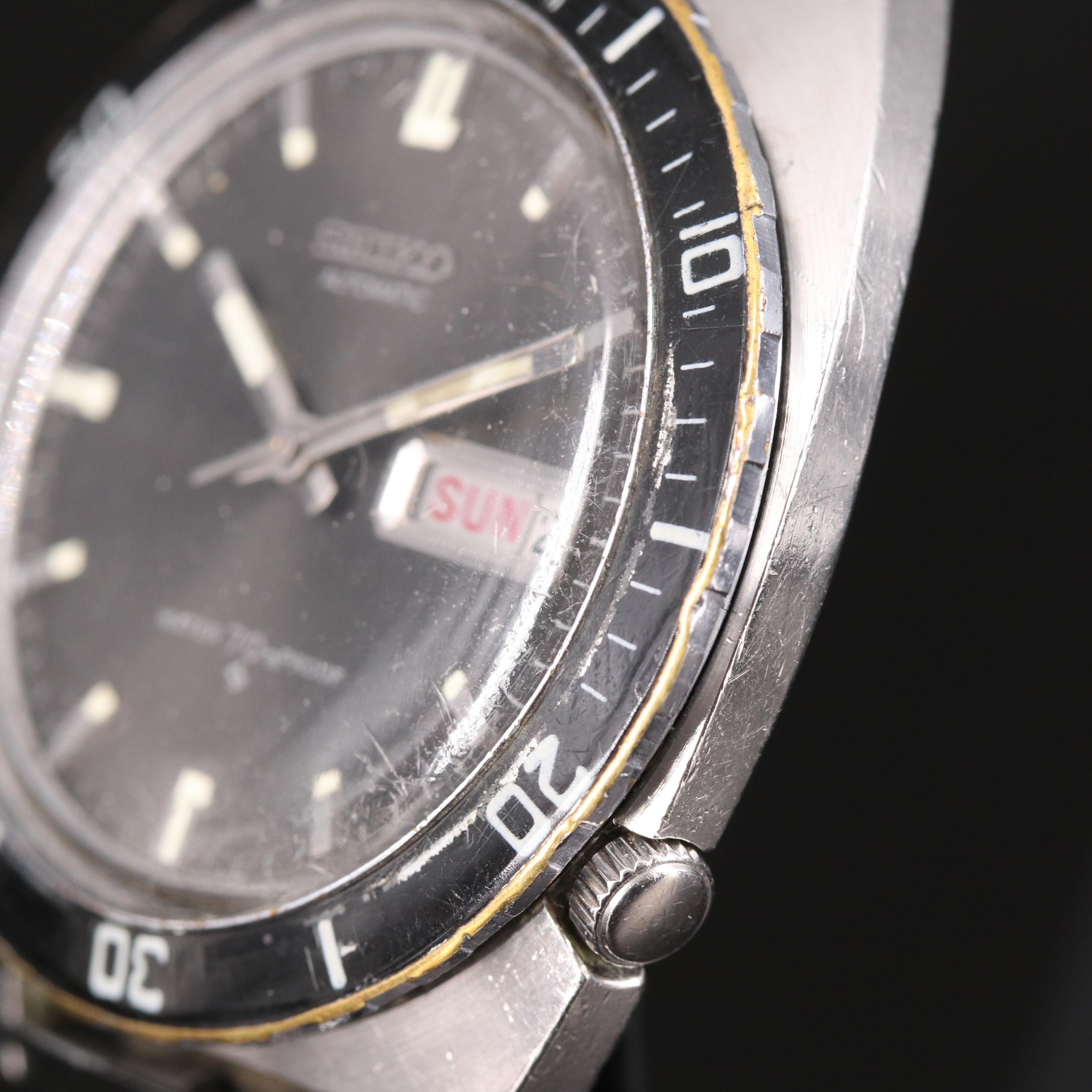 Vintage Seiko "Sports Diver" Watch with 6106B Movement