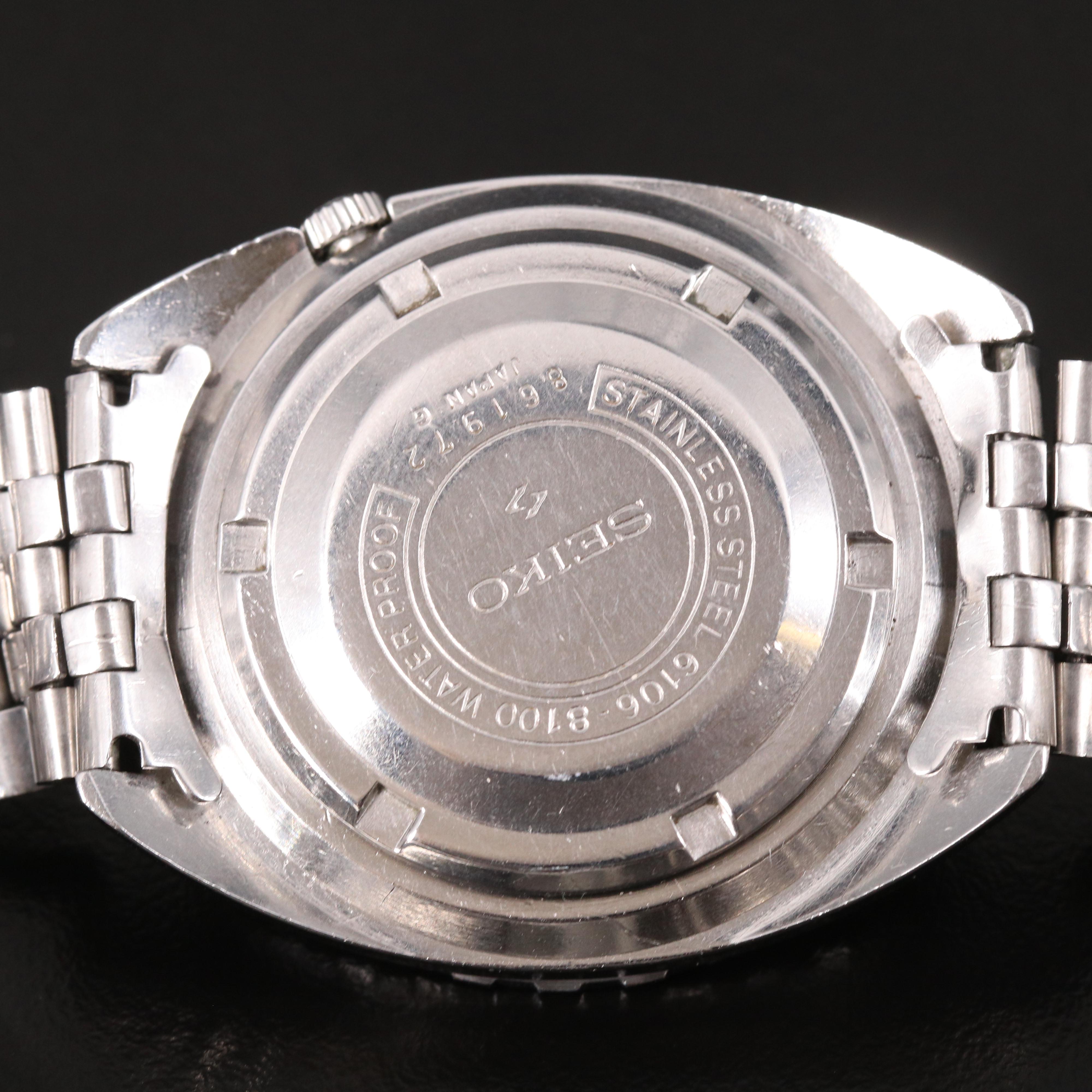 Vintage Seiko "Sports Diver" Watch with 6106B Movement