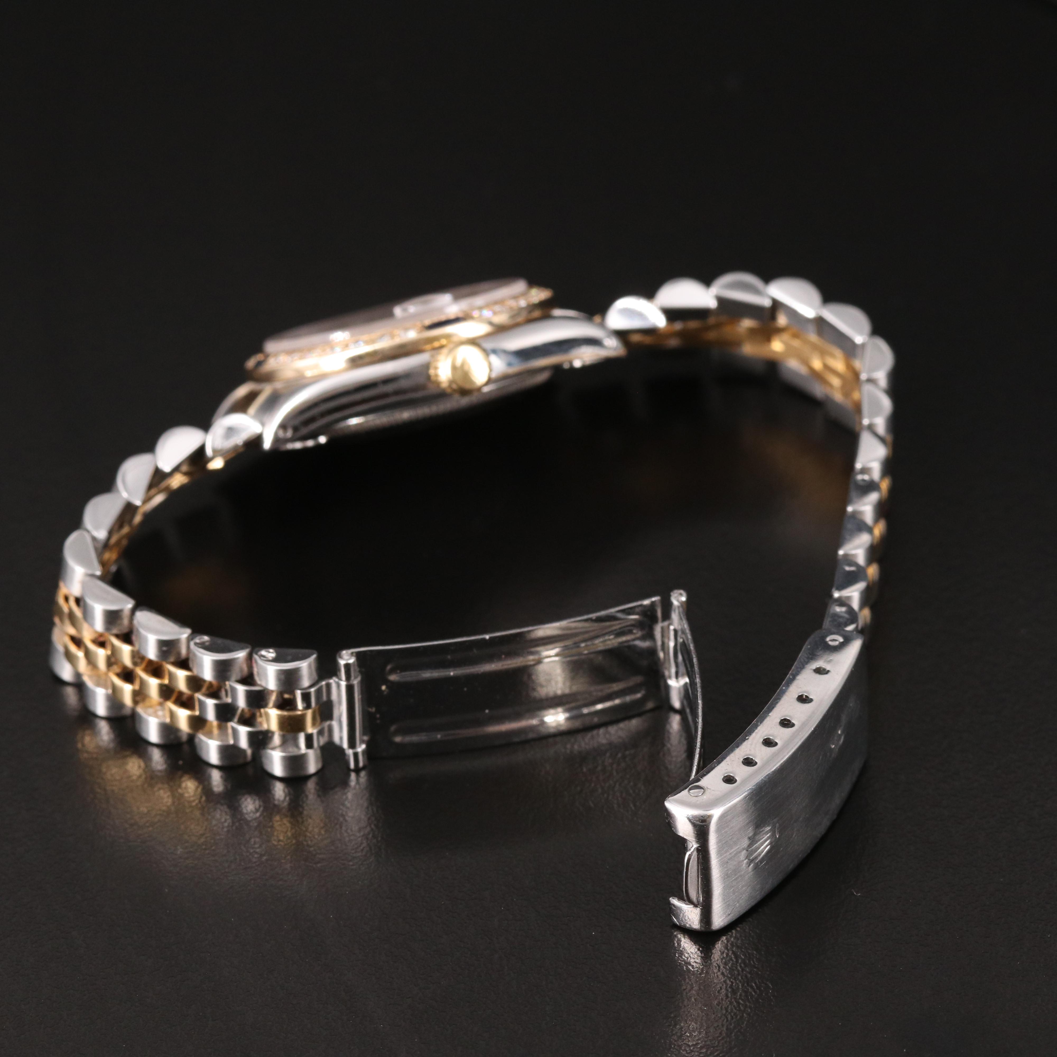 1984 Rolex Datejust Diamond Dial and Bezel with Sapphire Automatic Watch