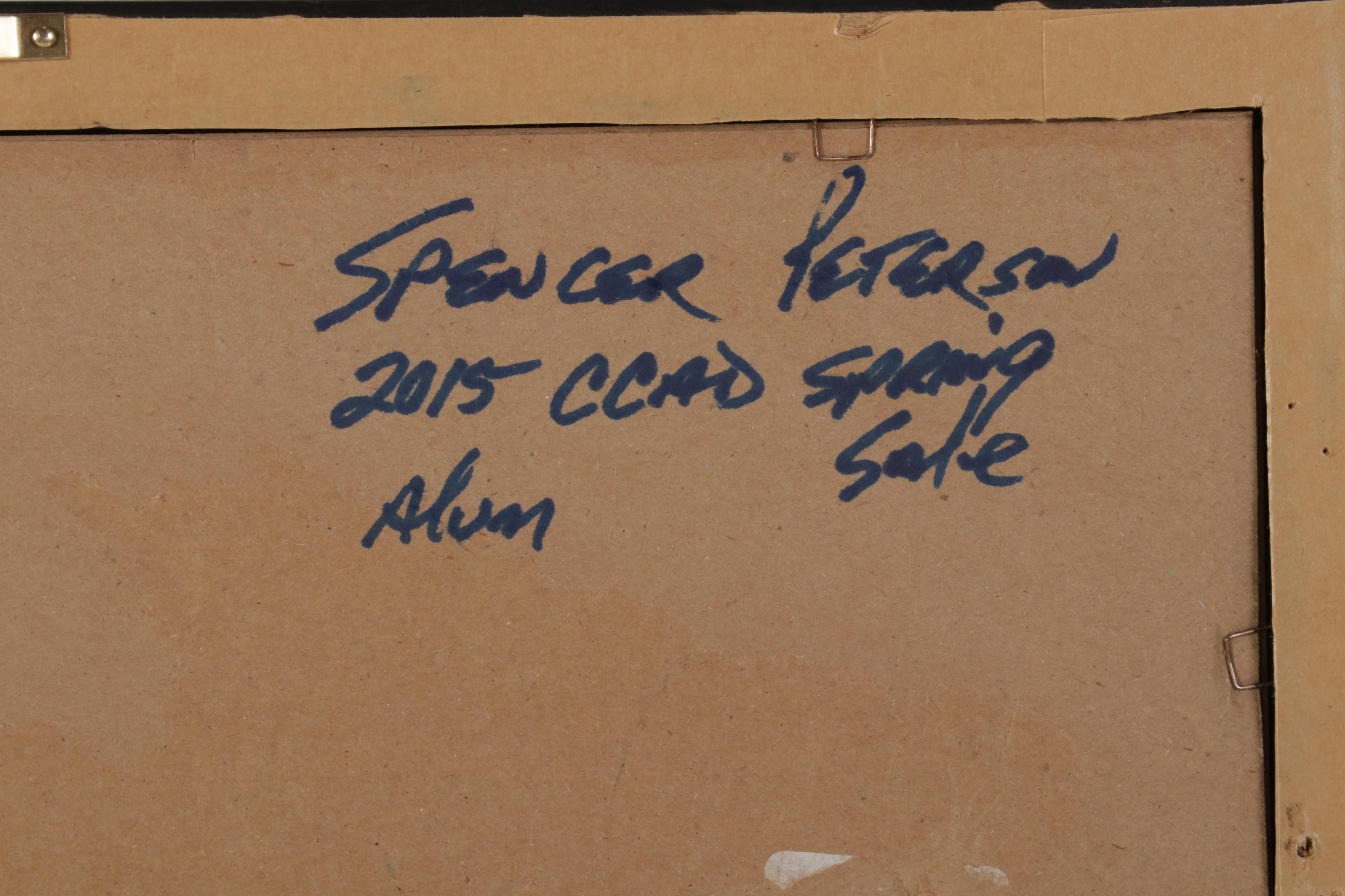 Spencer Peterson Color Etching for CCAD Alumni Spring Sale, 2015