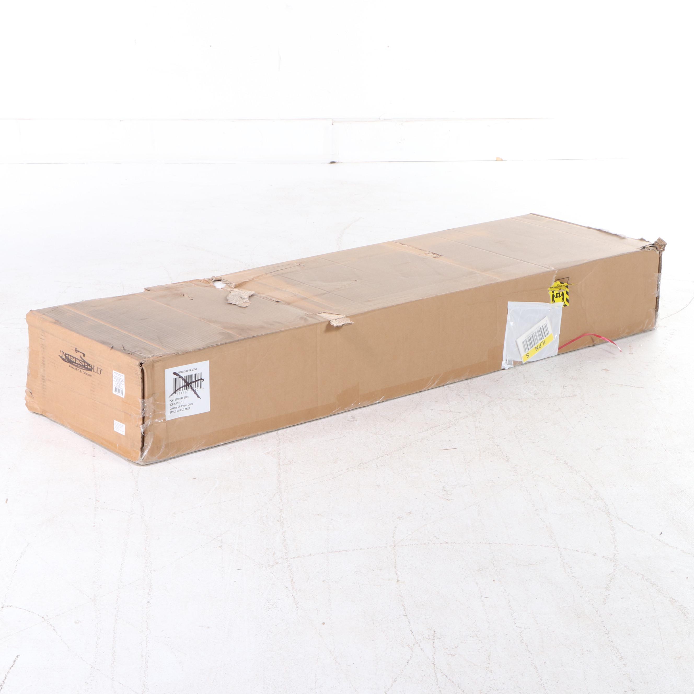 Threshold "Carson" Horizontal Bookcase with Adjustable Shelves