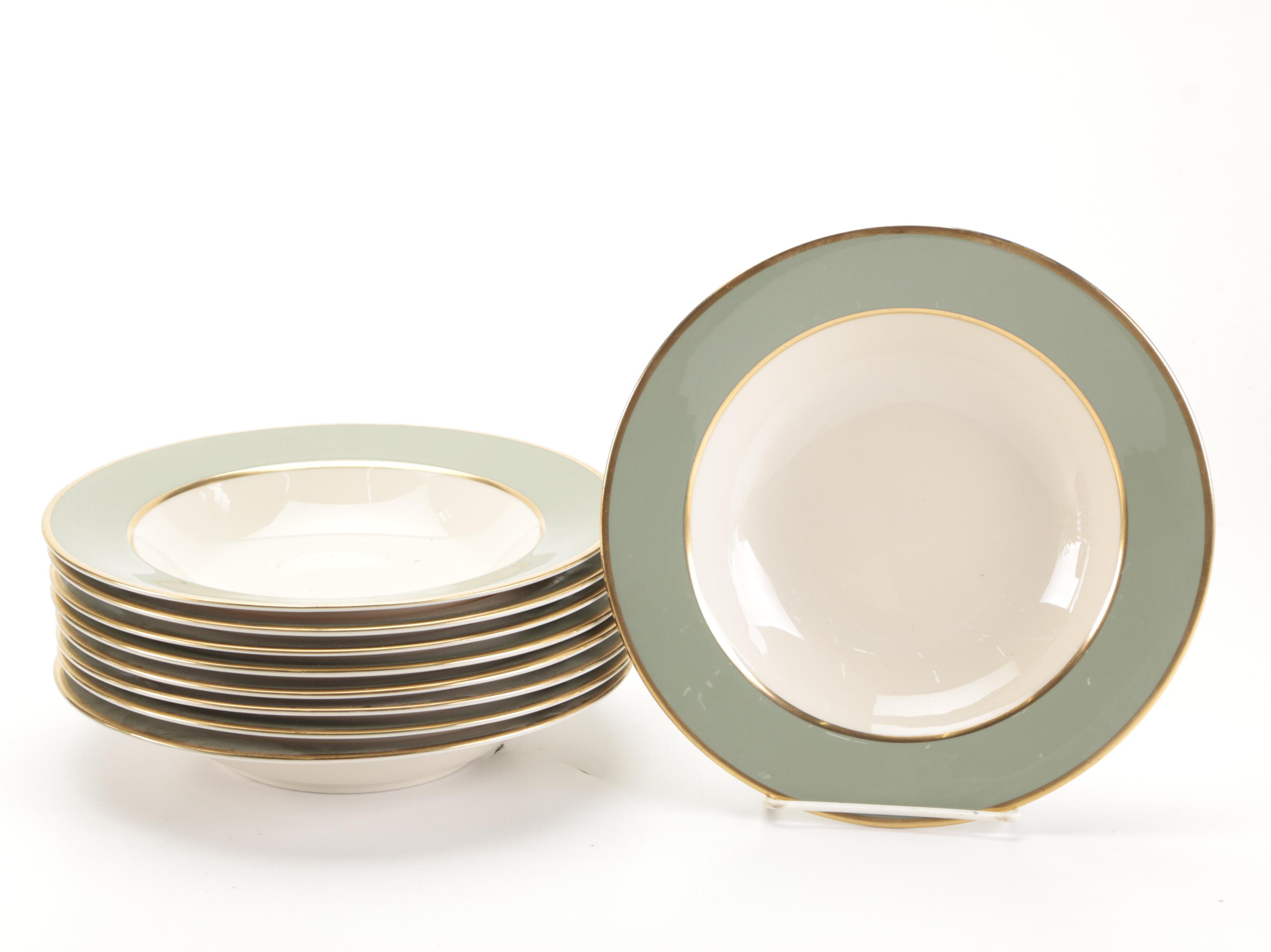 Flintridge China "Sylvan Sage Green" Dinnerware, 1959-1971