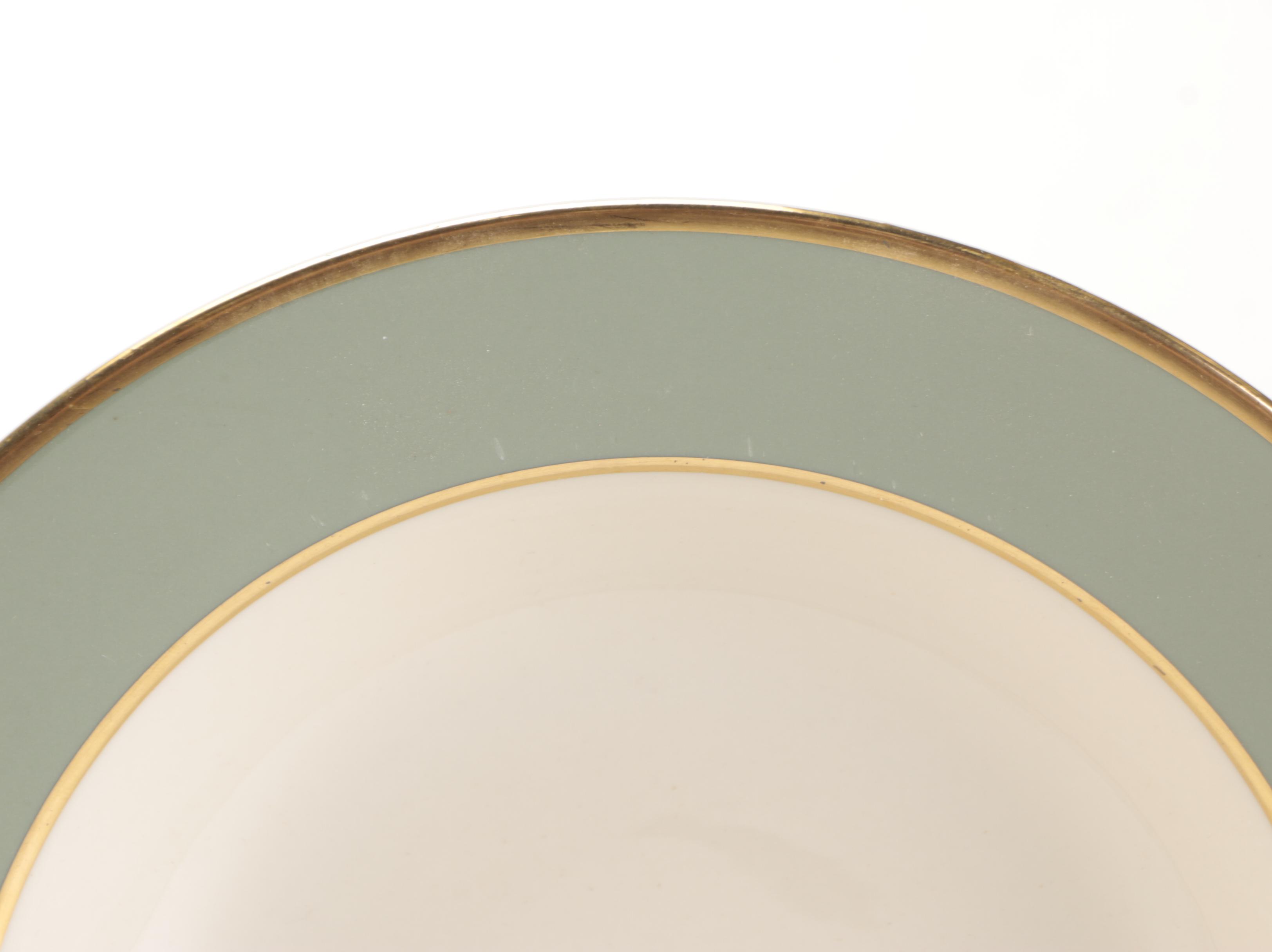 Flintridge China "Sylvan Sage Green" Dinnerware, 1959-1971