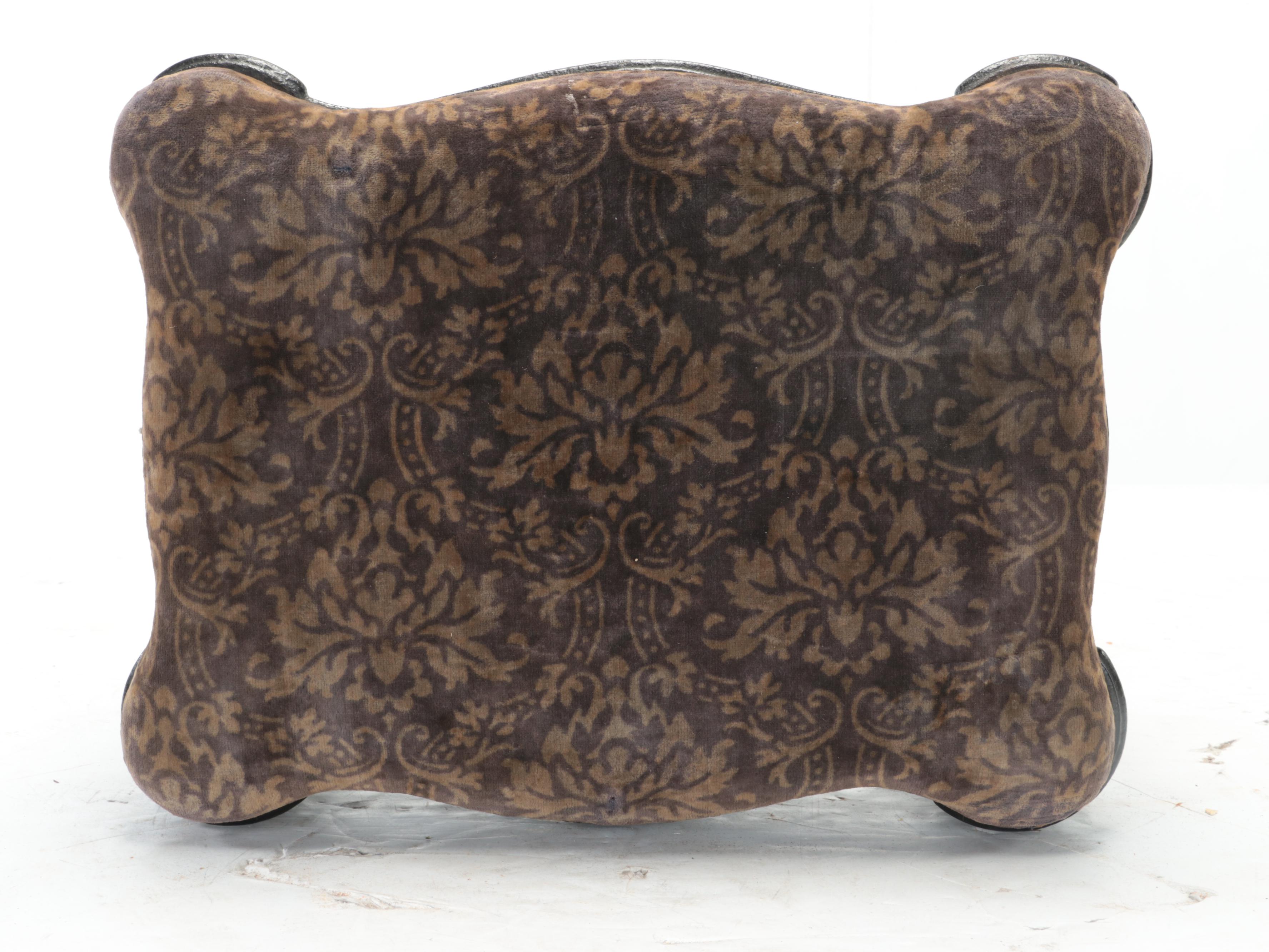 Victorian Style Cast Iron Footstool