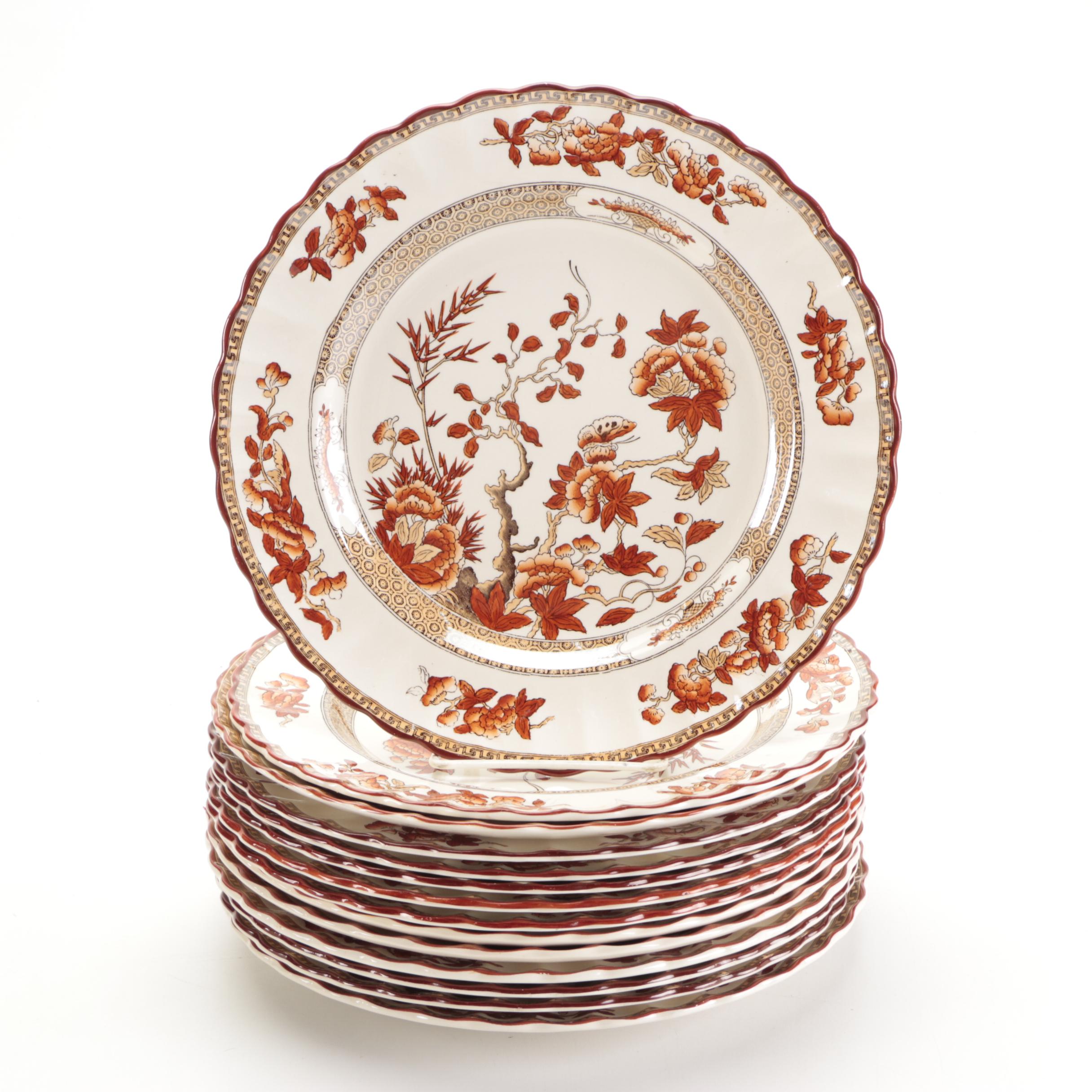 Copeland Spode "India Tree" Pattern China Service for Twelve (Plus)