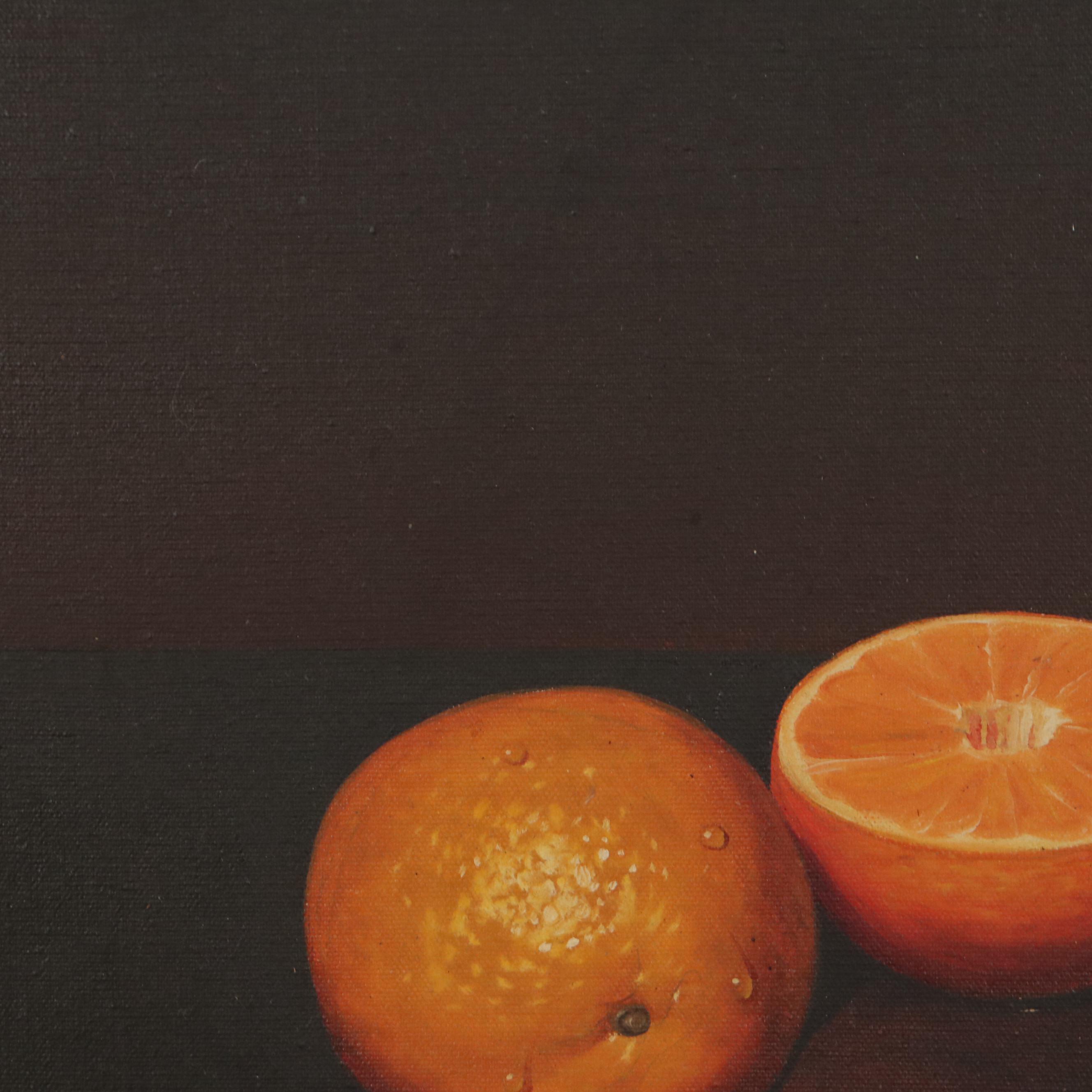 Still Life With Oranges Oil Painting