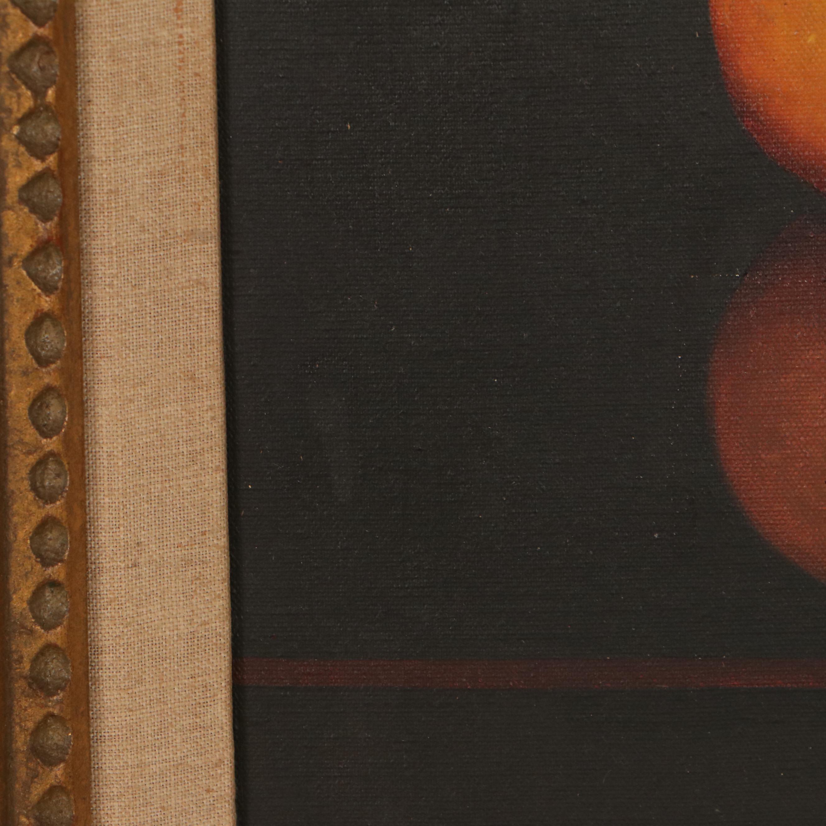 Still Life With Oranges Oil Painting