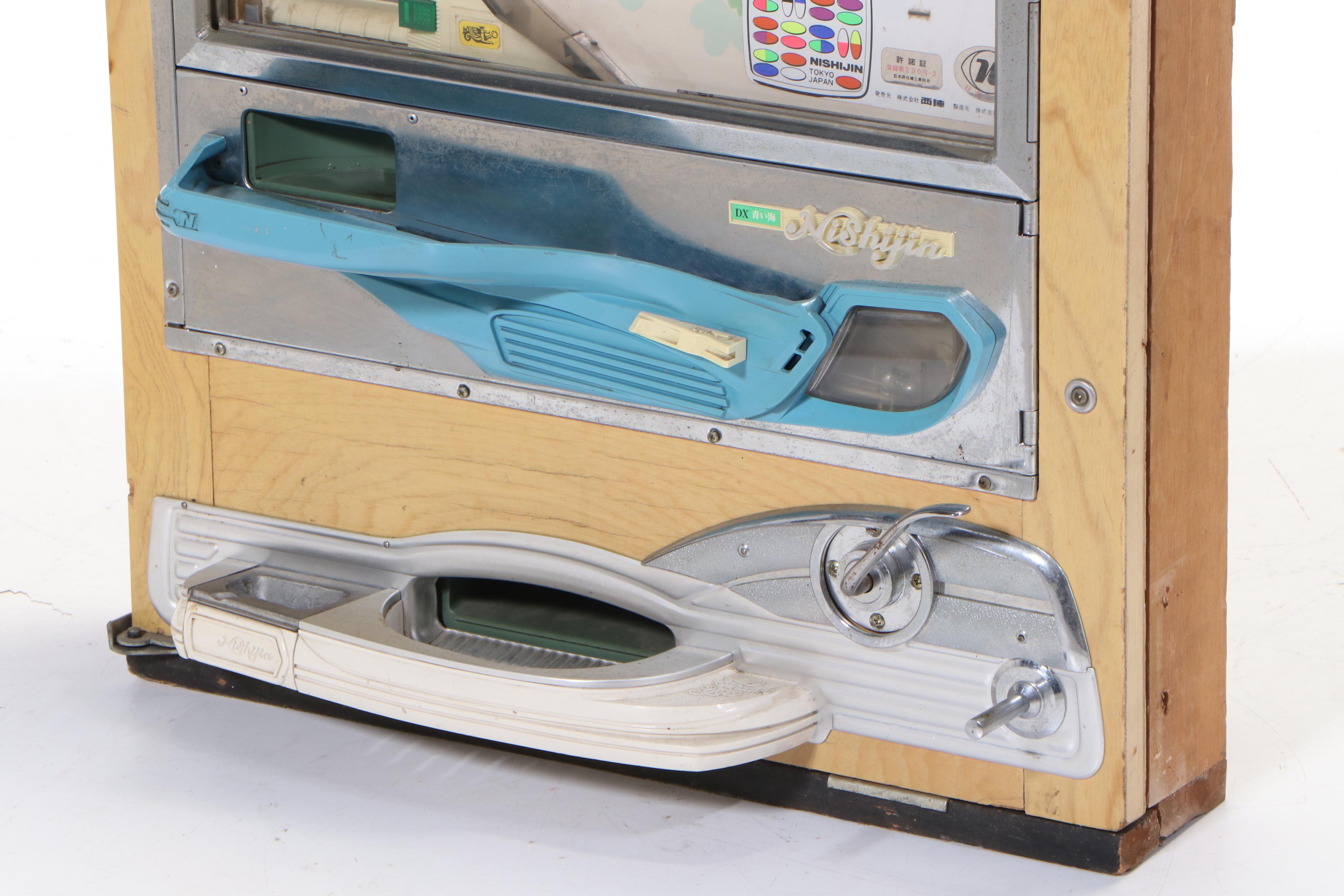 Nishijin "AOI-UMI" Pachinko Machine, circa 1970