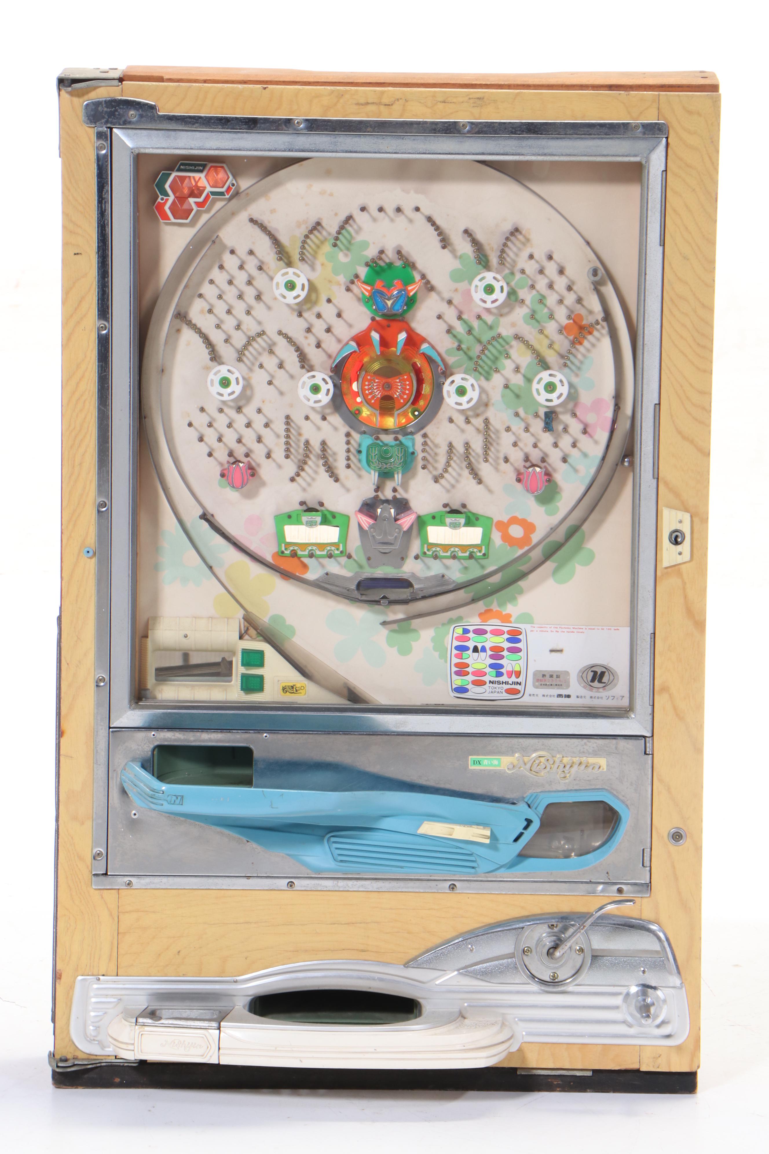 Nishijin "AOI-UMI" Pachinko Machine, circa 1970