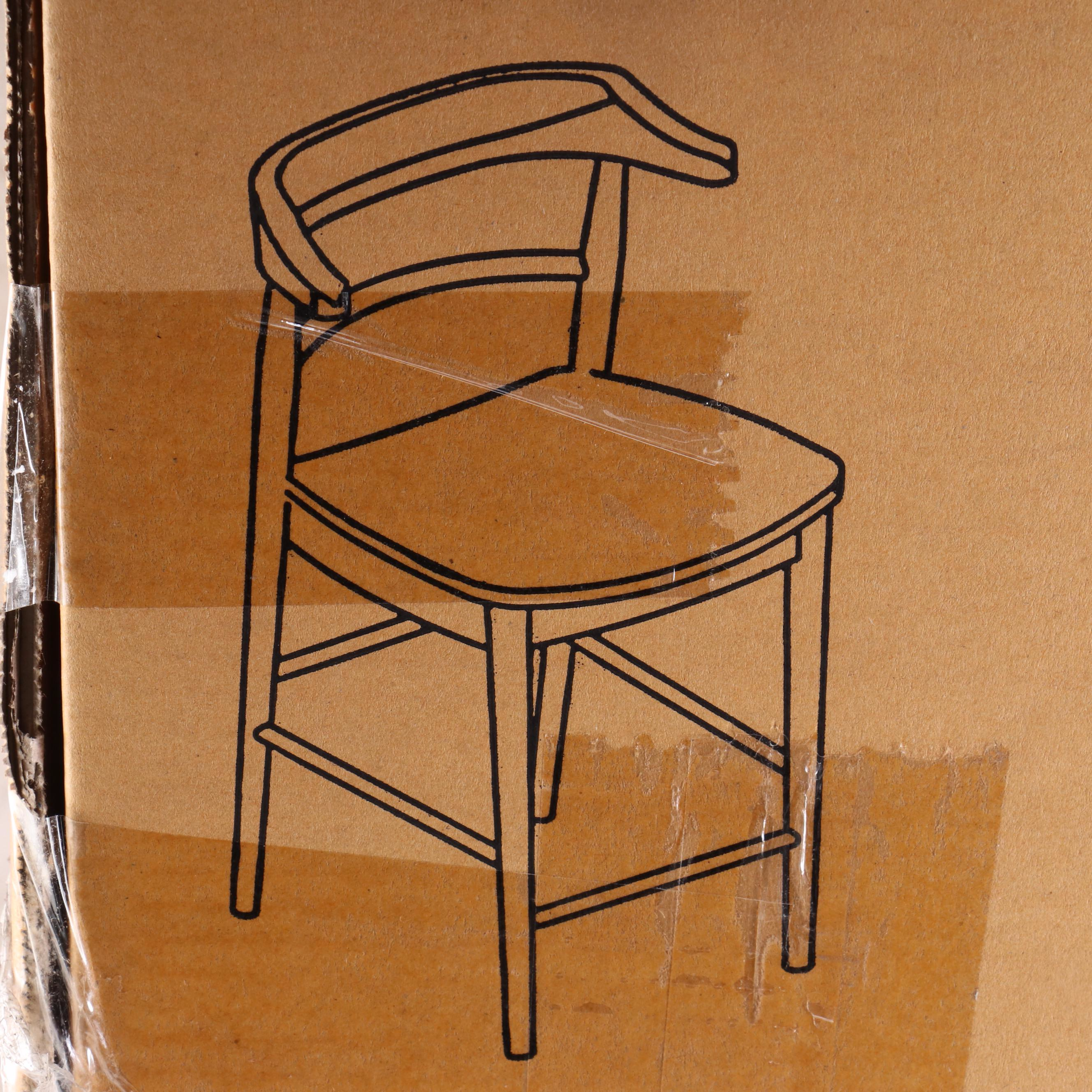 Set of Four Threshold with Studio McGee Kaysville Counter Height Stools