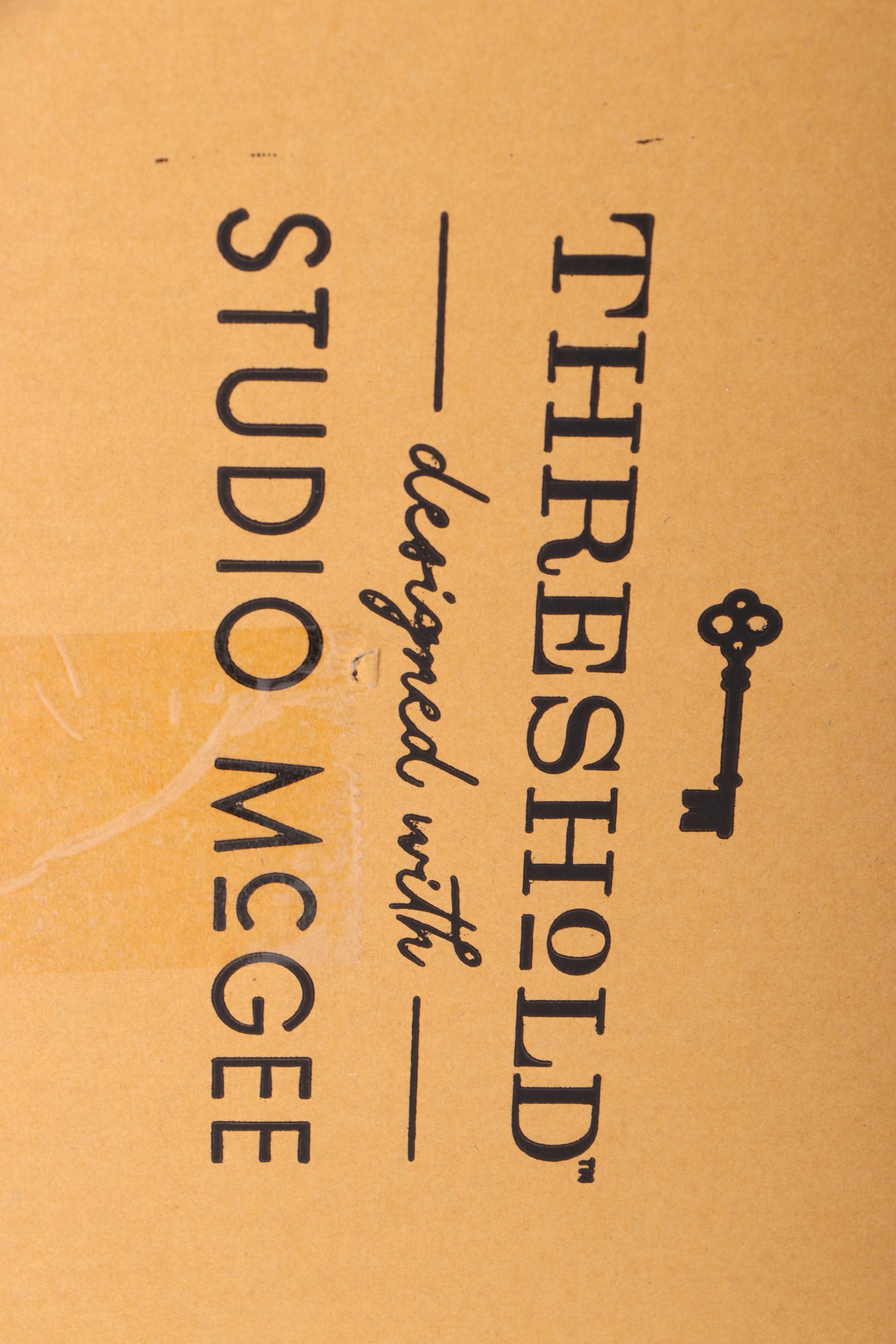 Set of Four Threshold with Studio McGee Kaysville Counter Height Stools