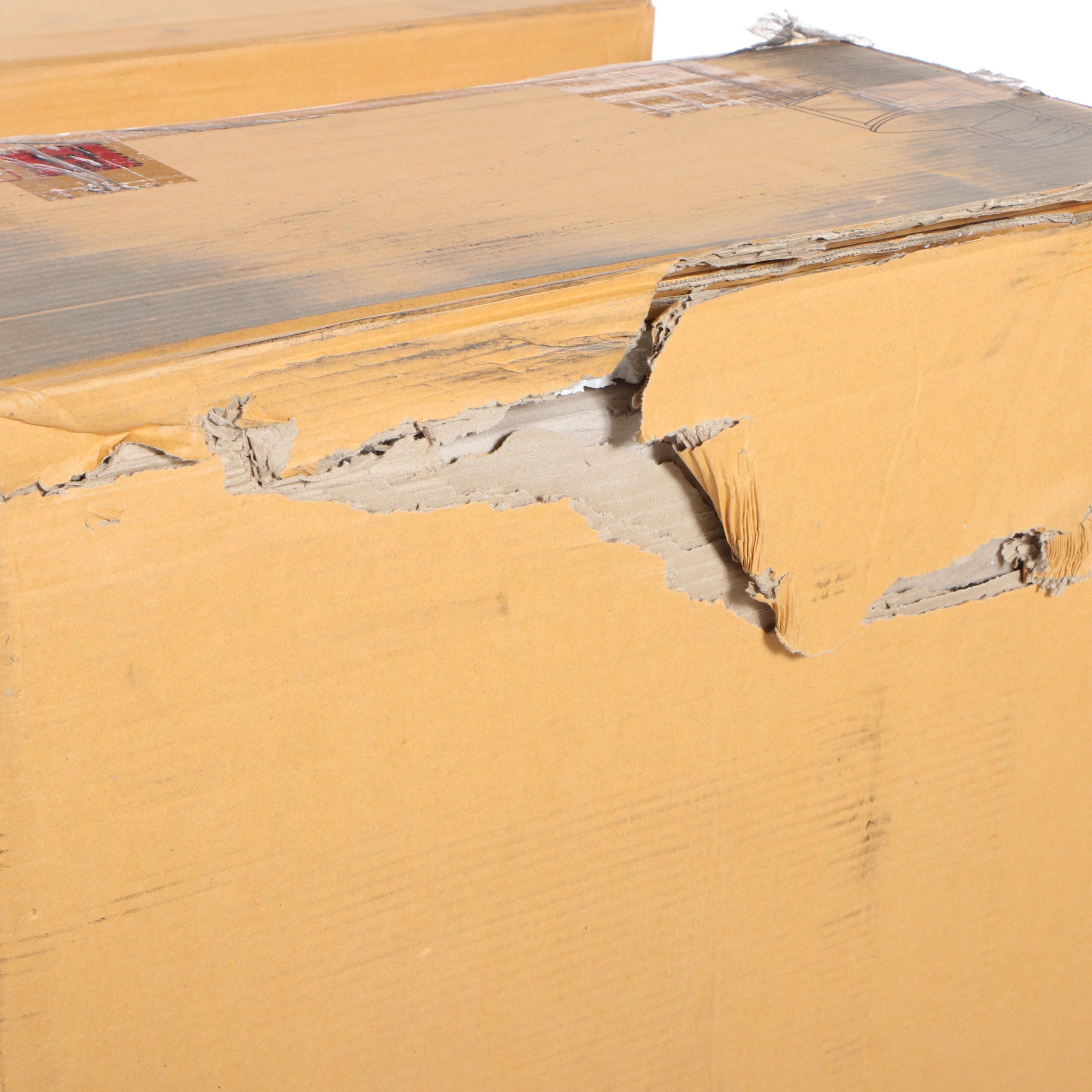 Set of Four Threshold with Studio McGee Kaysville Counter Height Stools