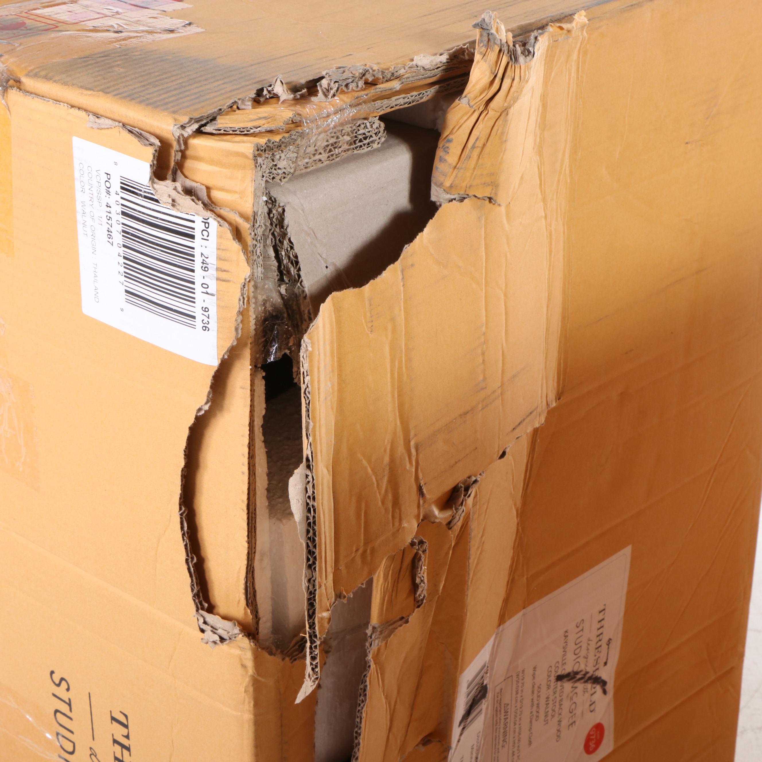 Set of Four Threshold with Studio McGee Kaysville Counter Height Stools