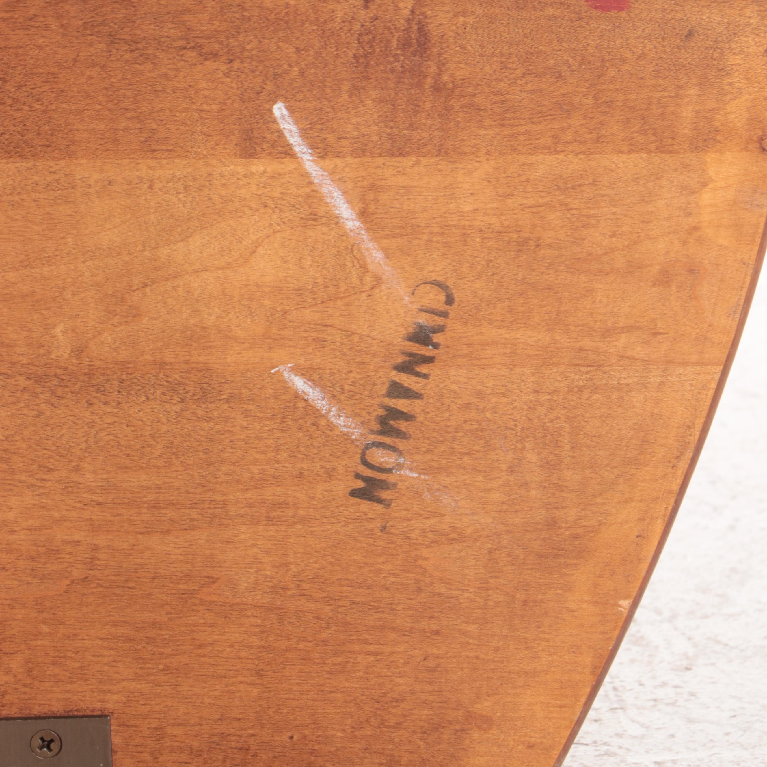 Heywood-Wakefield Colonial Style Maple Extending Drop-Leaf Dining Table