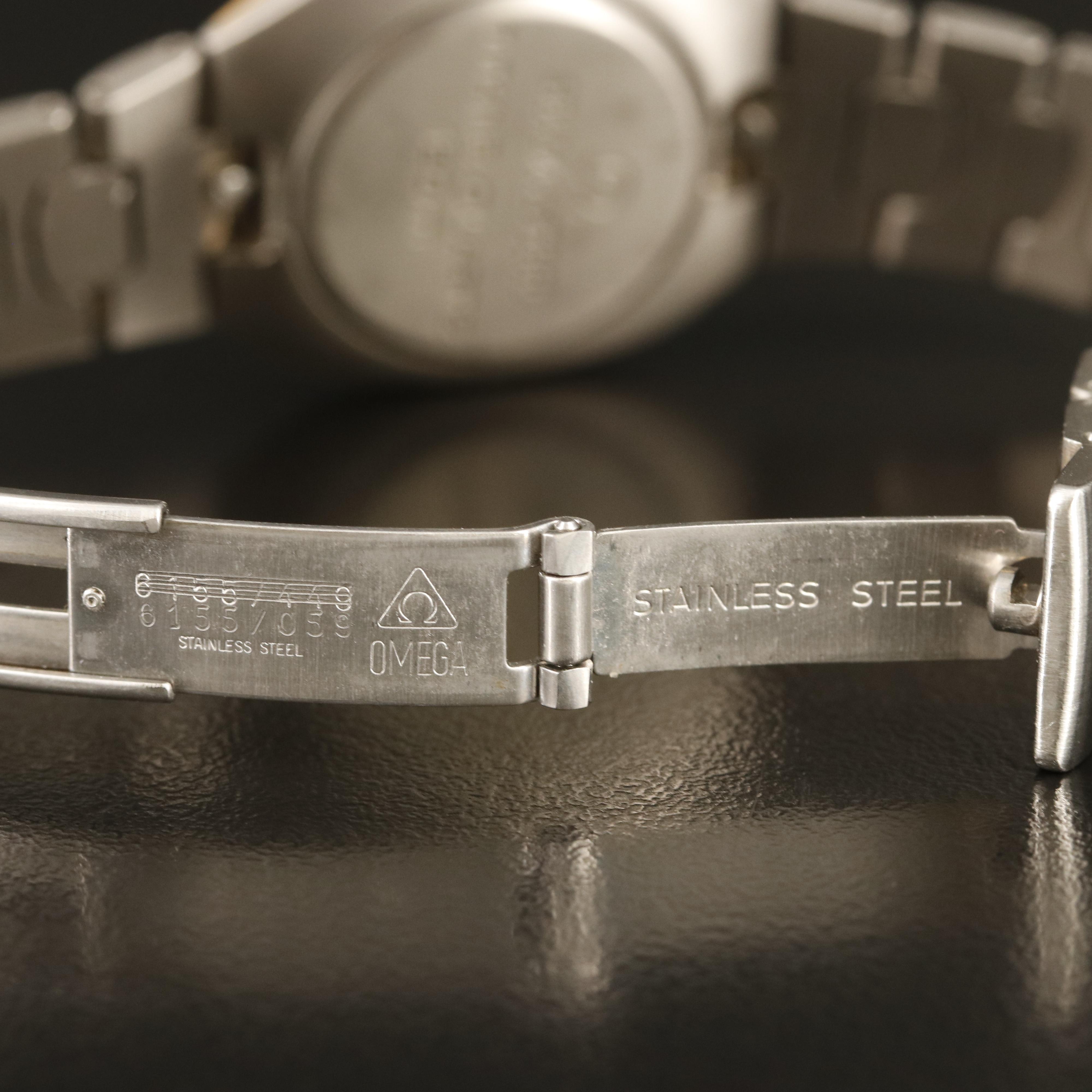 Titanium and 18K Omega Seamaster Polaris with an ETA Quartz Movement