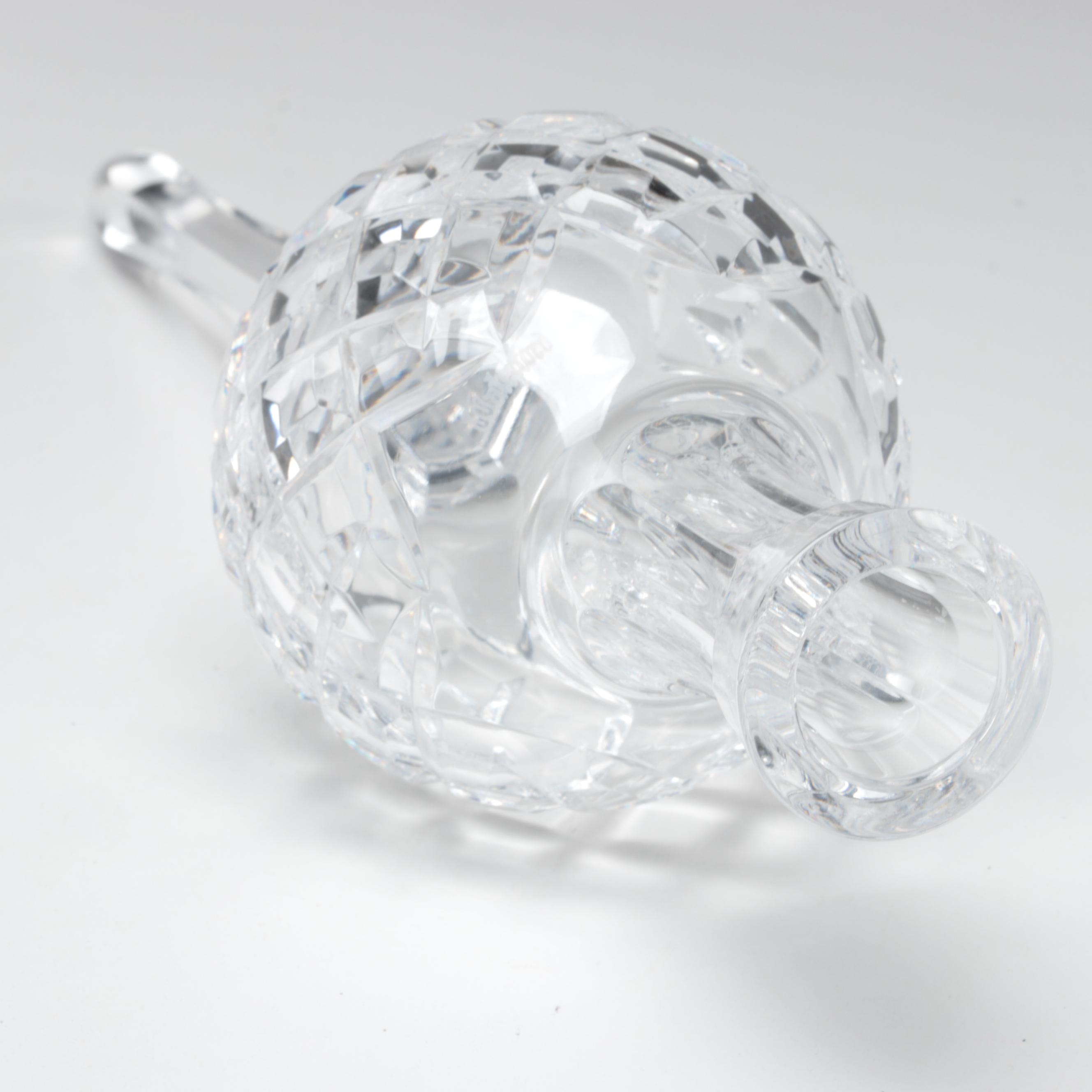 Waterford Crystal Christmas Tree Topper and Embellished Ornament