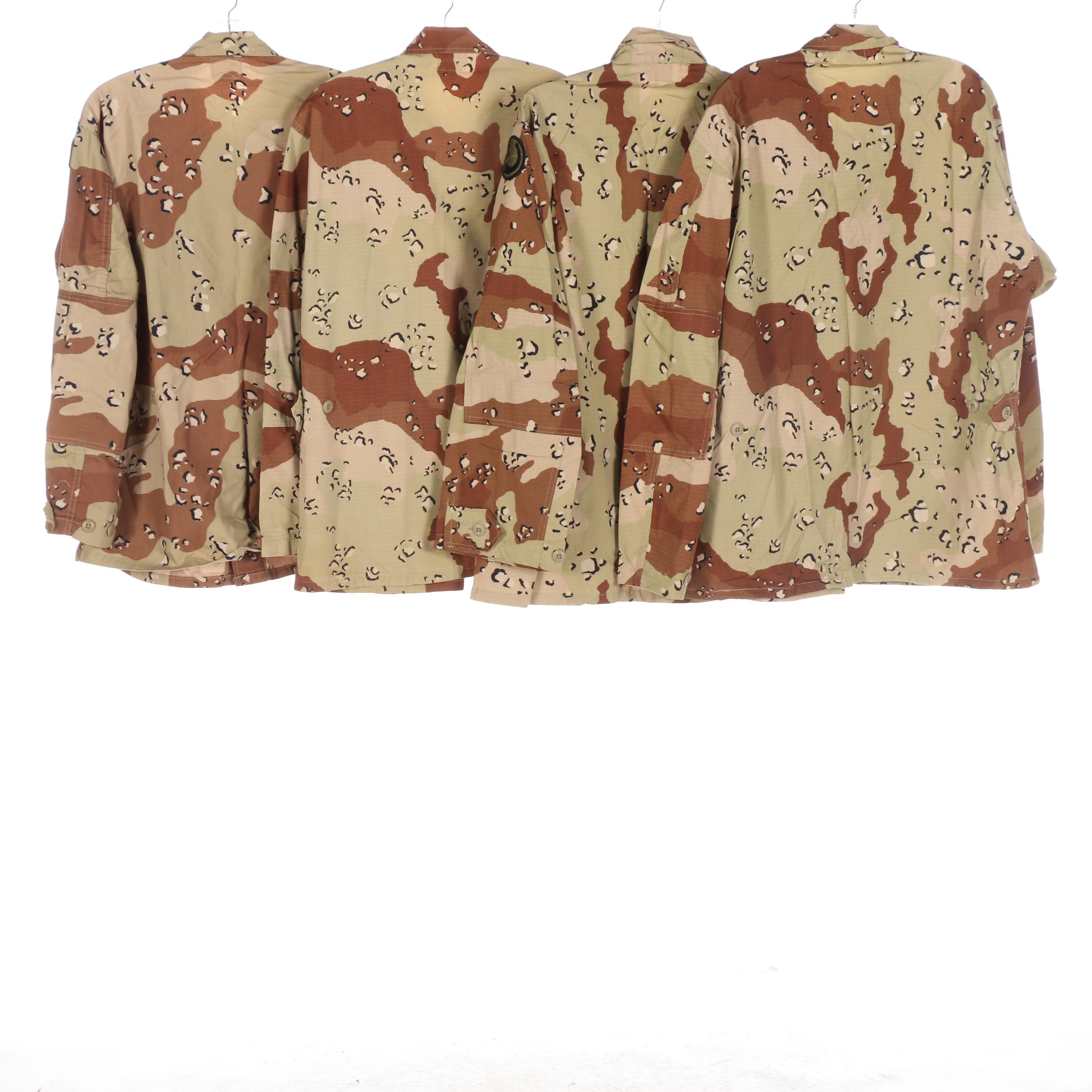 Gulf War Era U.S. Military Battle Dress Uniforms and Other Camouflage Coat