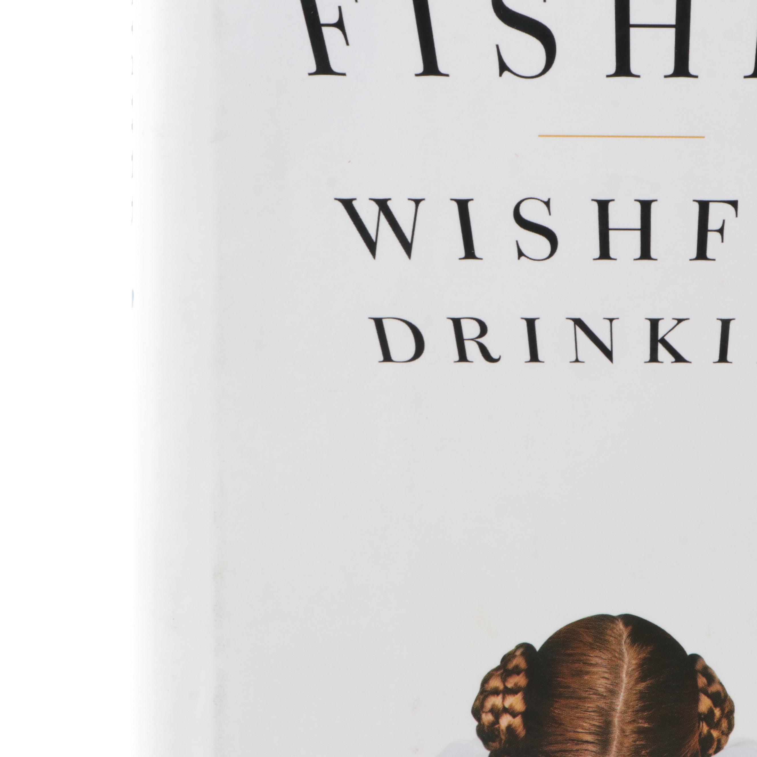 Signed First Edition "Wishful Drinking" by Carrie Fisher, 2008