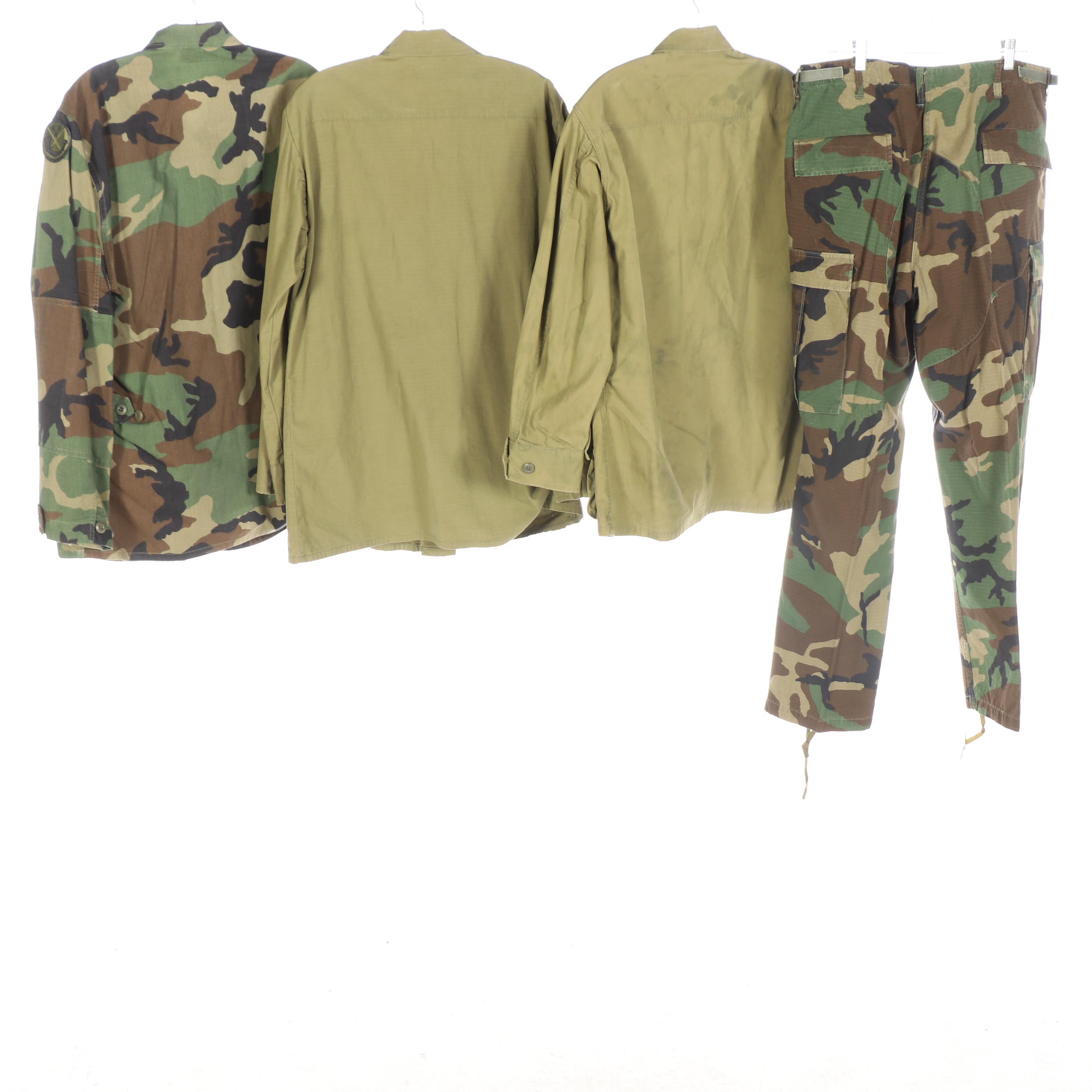 Gulf War Era U.S. Army Battle Dress Uniforms and Other Camouflage Uniform