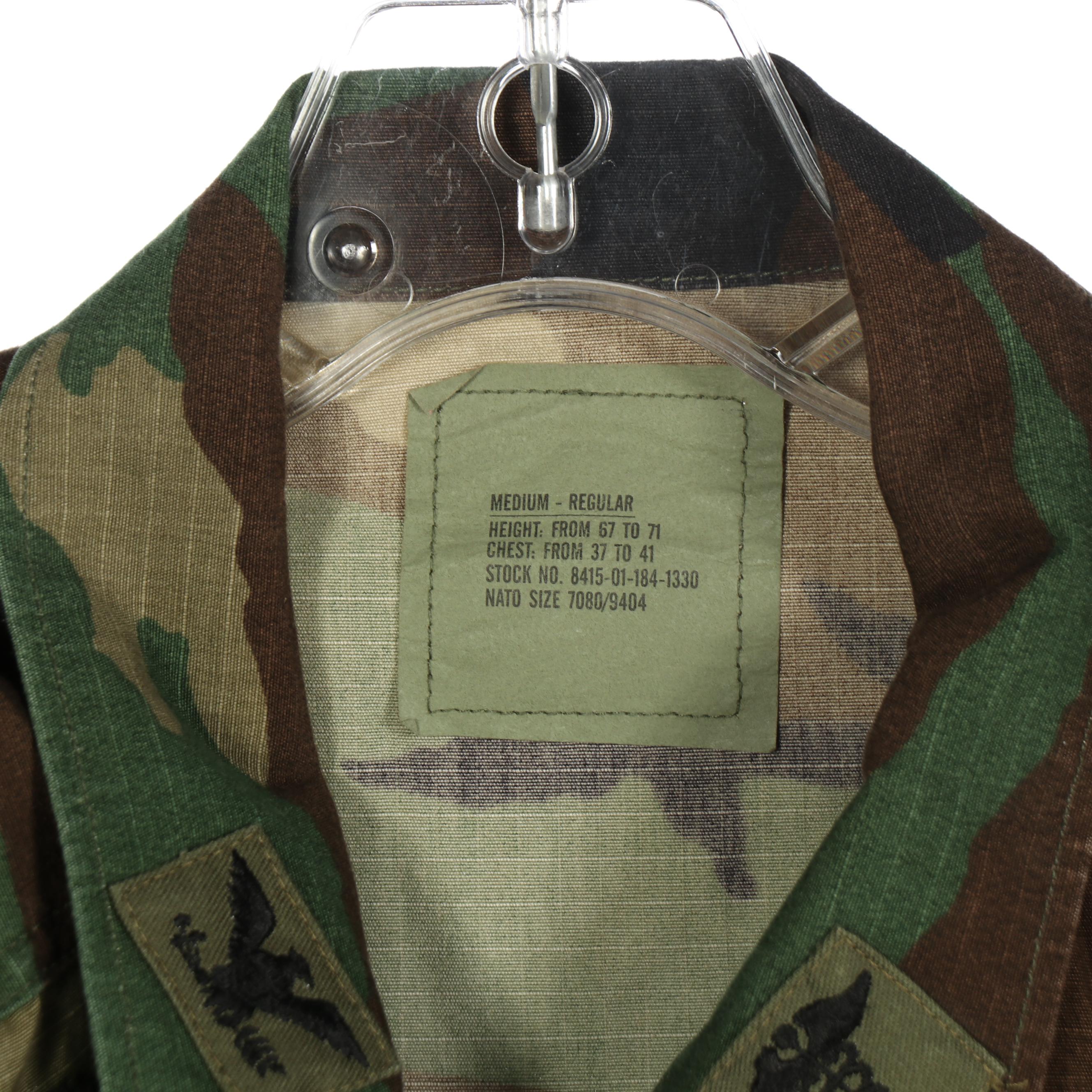 Gulf War Era U.S. Army Battle Dress Uniforms and Other Camouflage Uniform