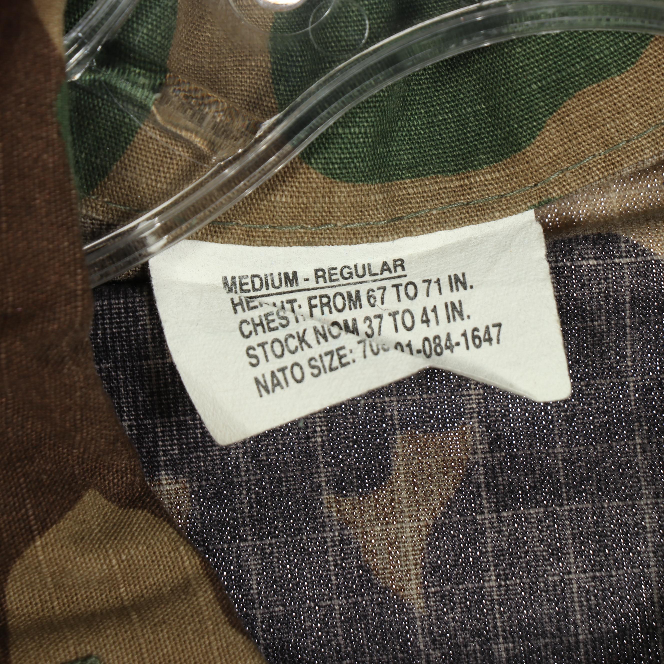 Gulf War Era U.S. Army Battle Dress Uniforms and Other Camouflage Uniform