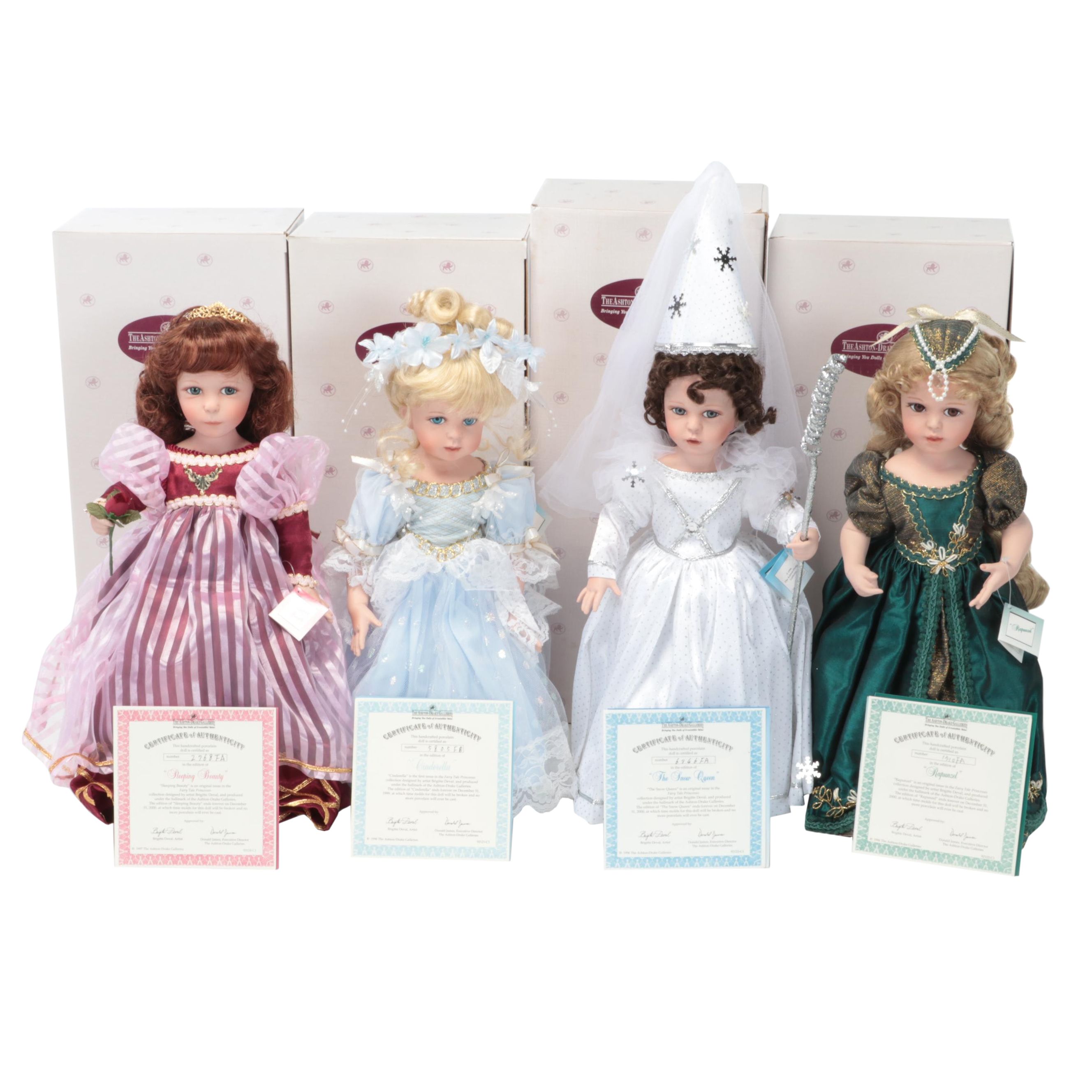 Ashton-Drake "Cinderella" and Other Fairy Tale Princesses Collection Dolls