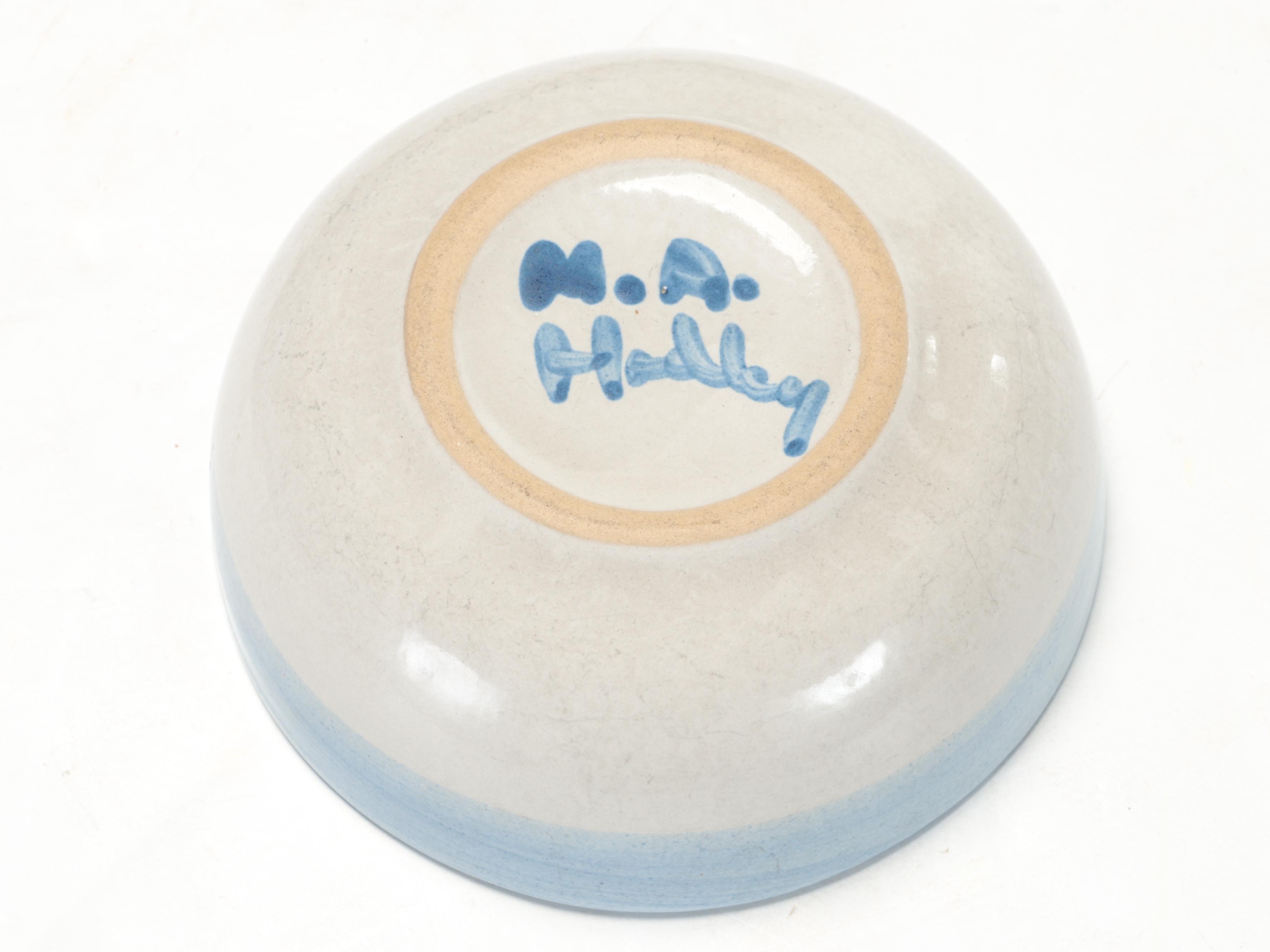 M.A. Hadley Pottery "Country Scene" Hand-Painted Ceramic Dinnerware