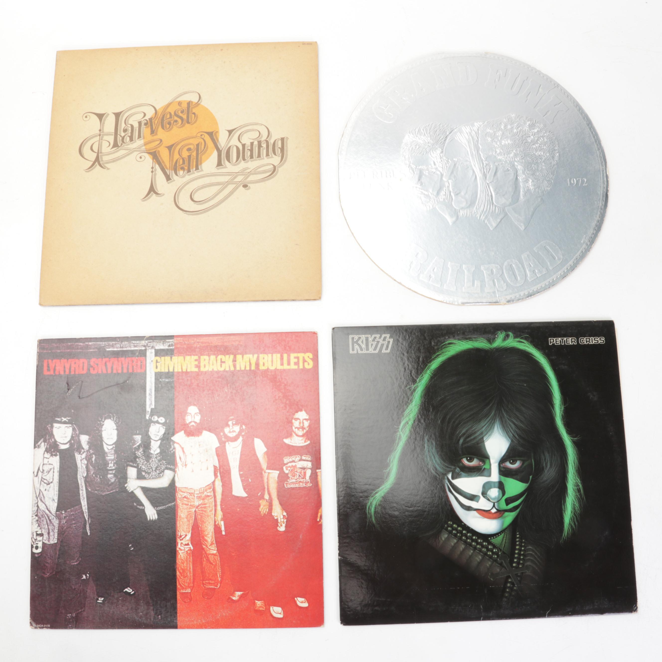 Grand Funk Railroad, Neil Young, Lynyrd Skynyrd, KISS, ELO, More Vinyl Records