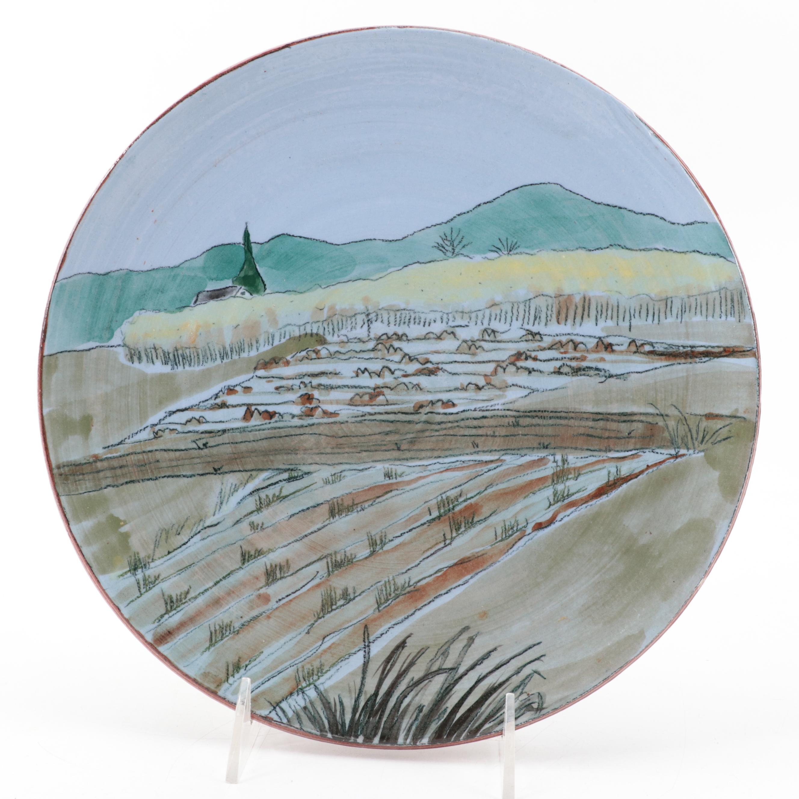 Glazed Terracotta Serving Bowls, 21st Century