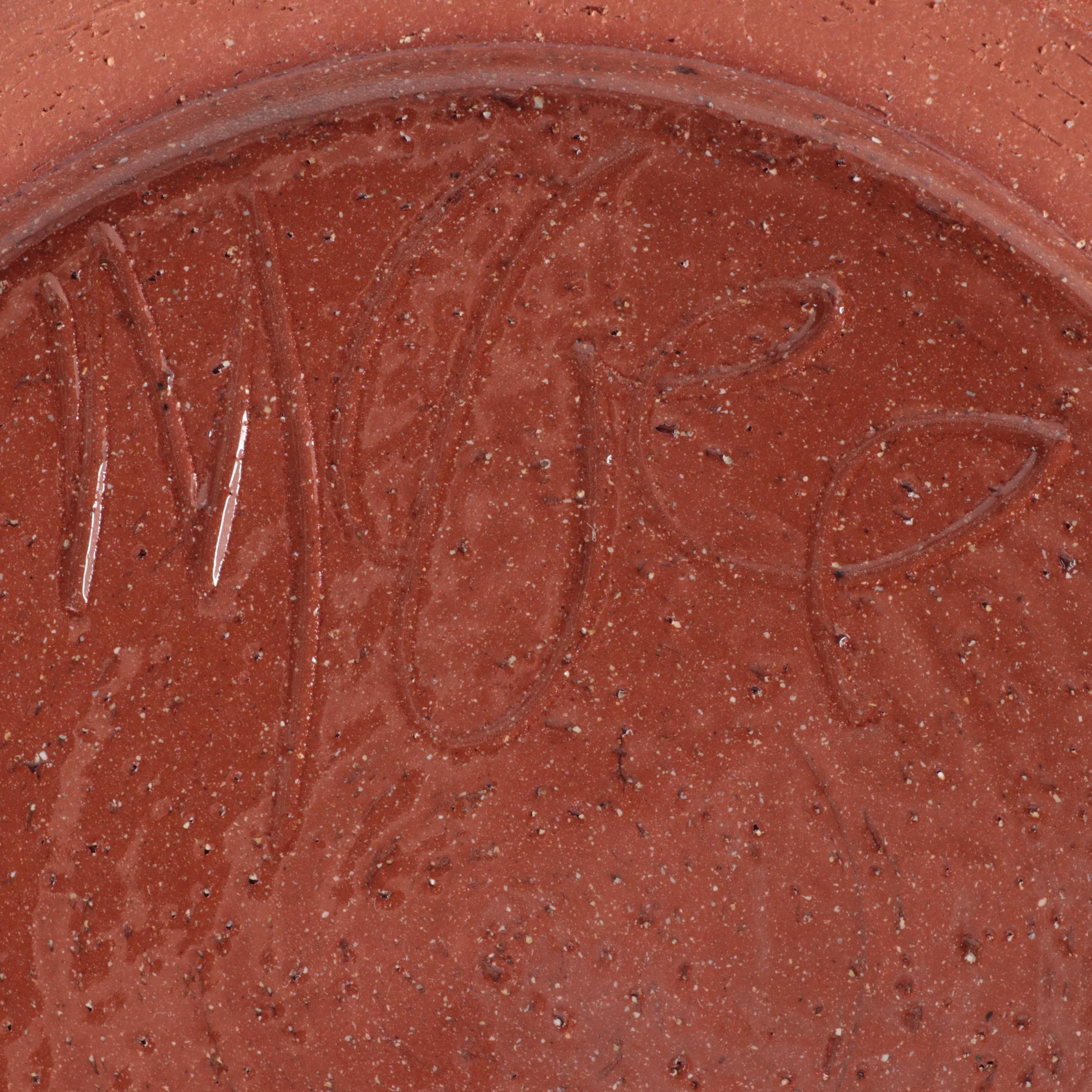 Glazed Terracotta Serving Bowls, 21st Century