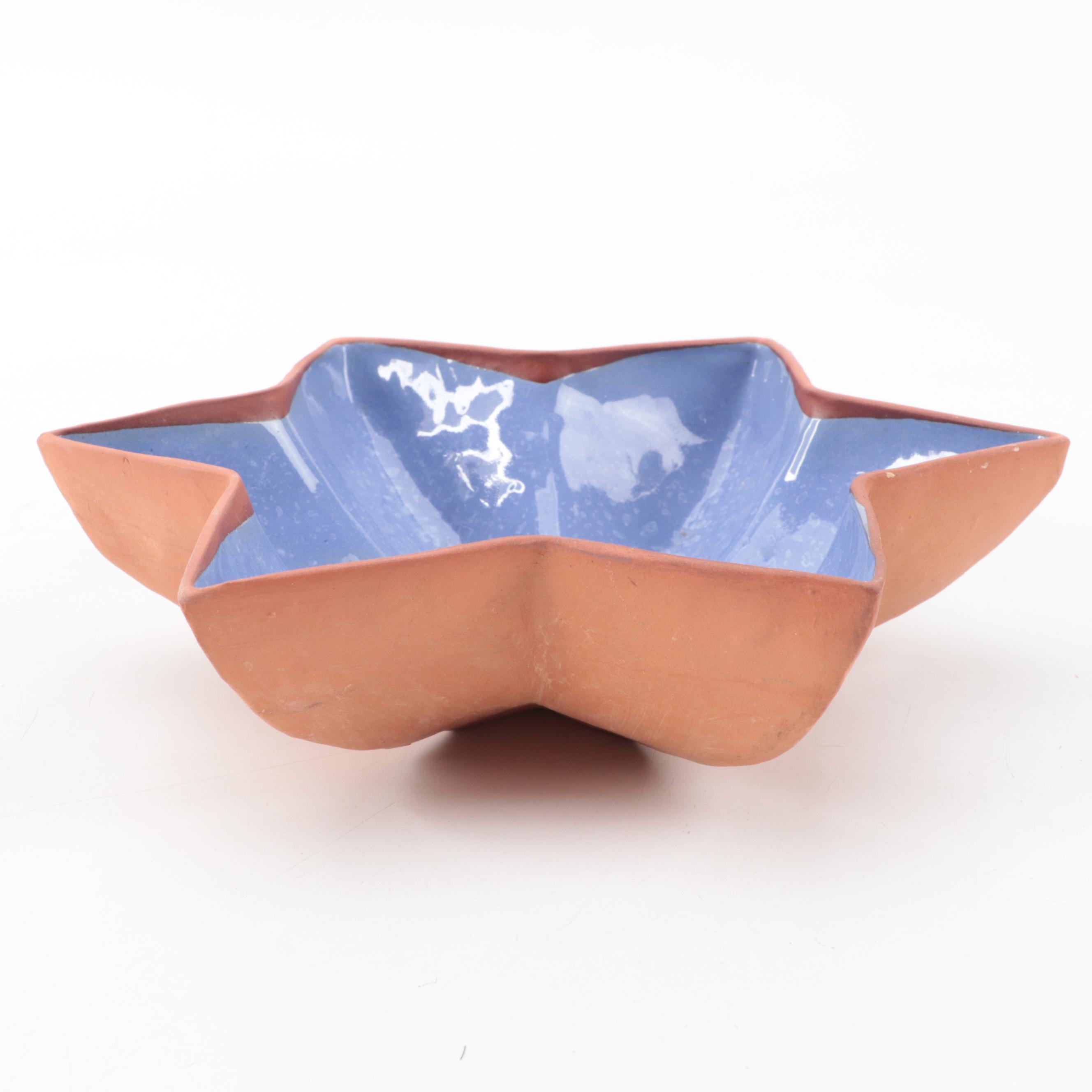 Glazed Terracotta Serving Bowls, 21st Century