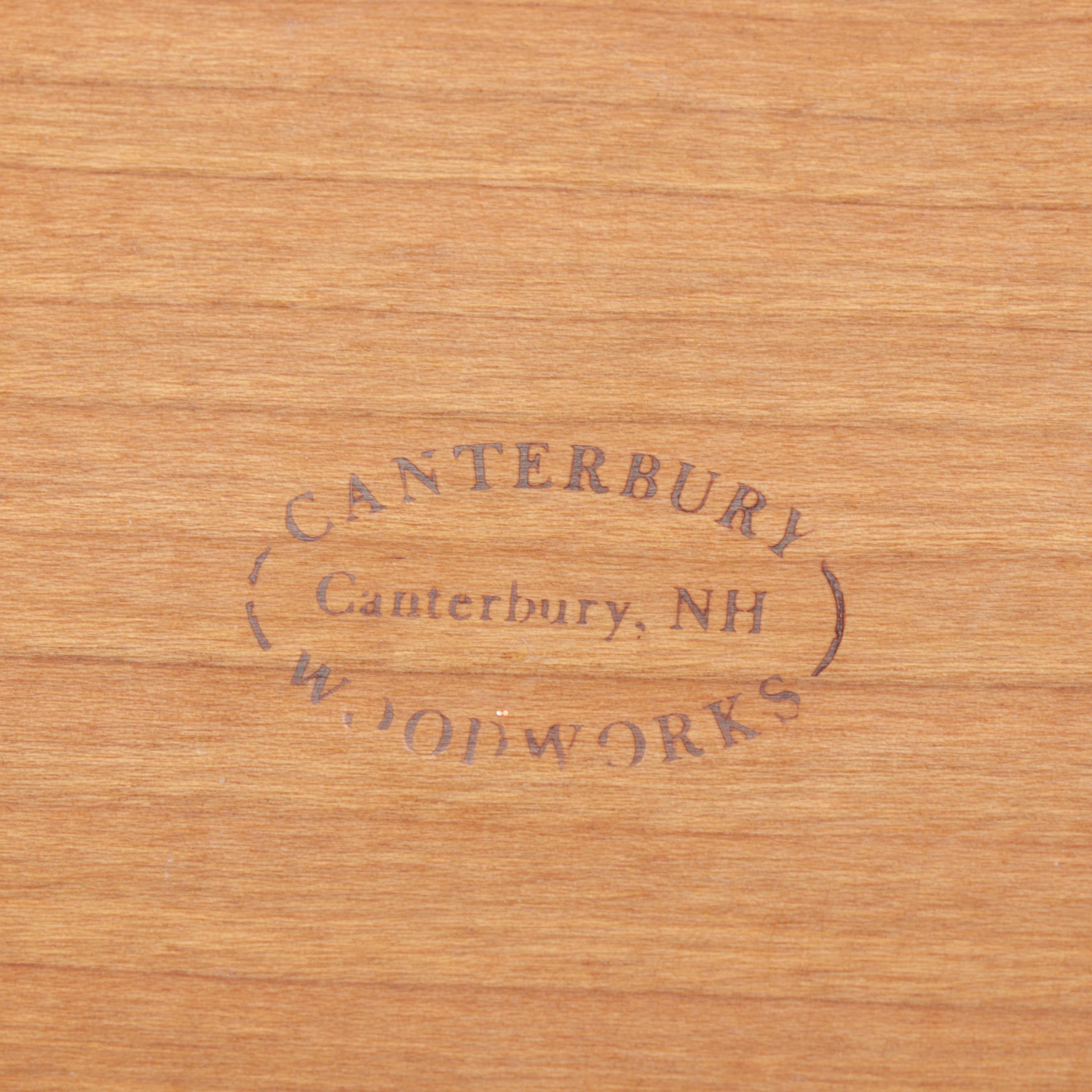 Hudson River Inlaid Decorative Storage Box With Pair of Shaker Style Boxes