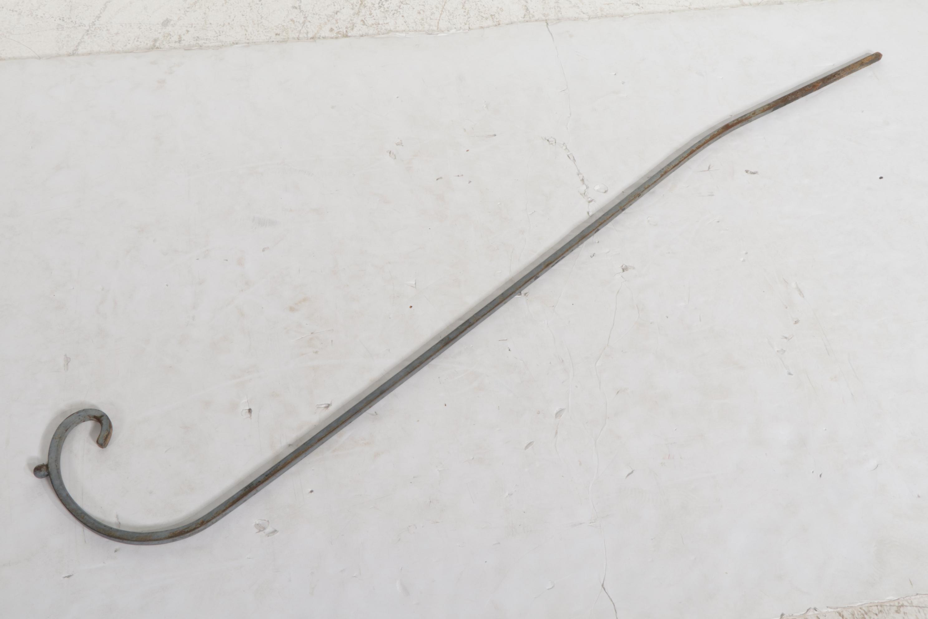 Smith & Hawken Copper and Iron Bird Bath with Iron Garden Shepherd's Hook