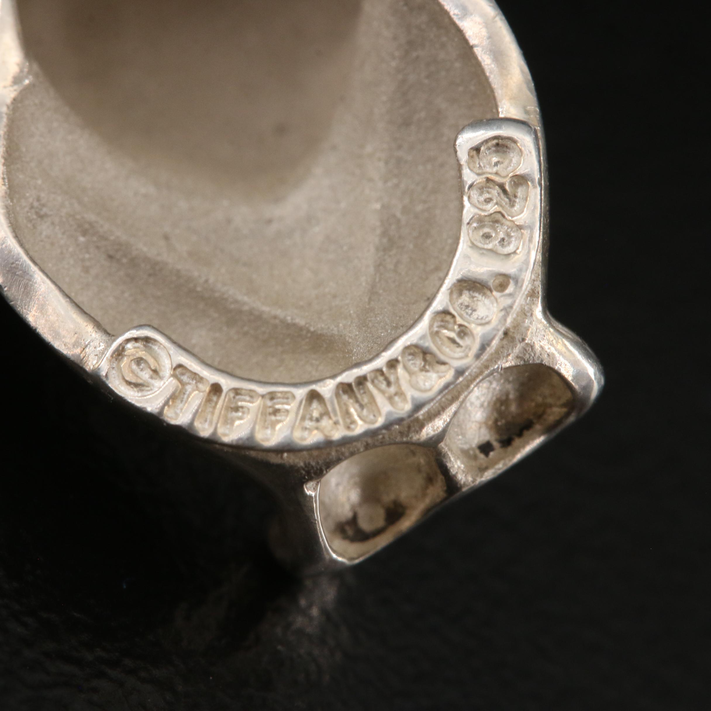 Tiffany & Co. Sterling Sun Bear Pendant Necklace