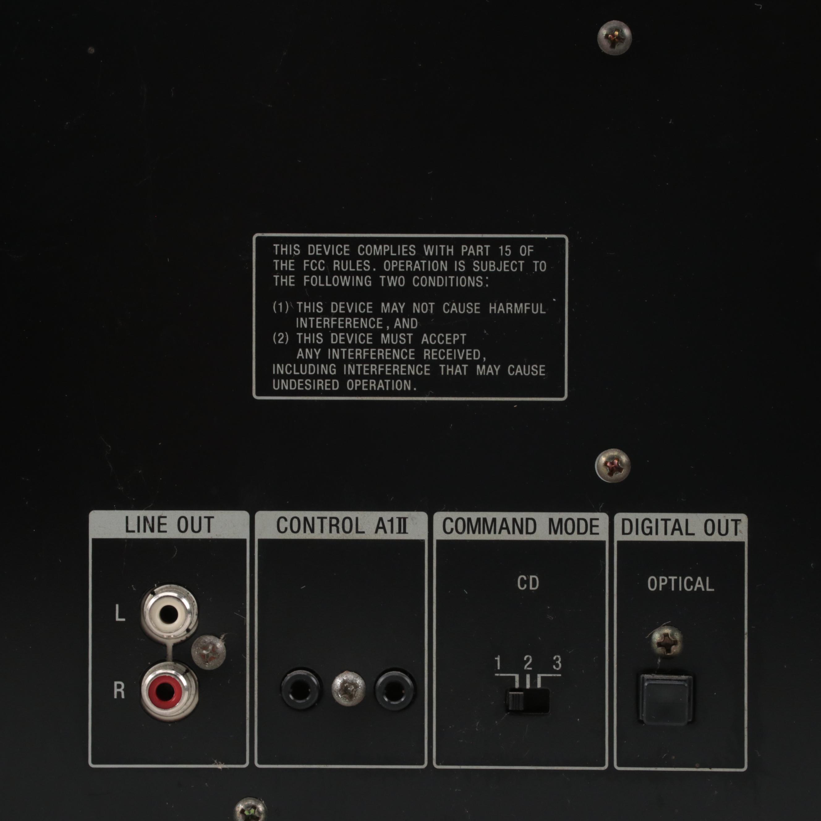 Sony CDP-CX225 High Density Linear Converter System 200 CD Compact Disk Player