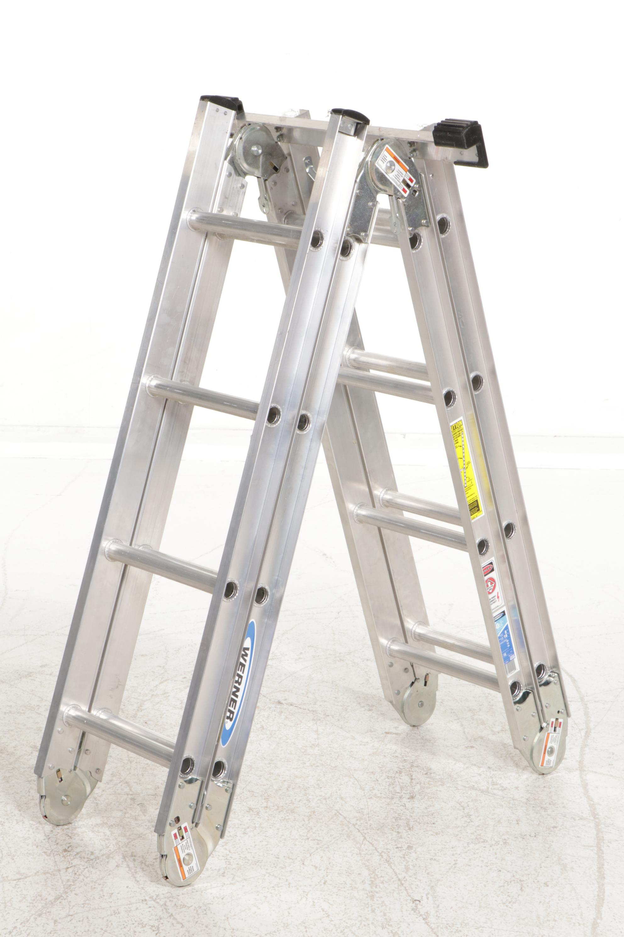 Werner M1-8-16 Aluminum Articulated Ladder