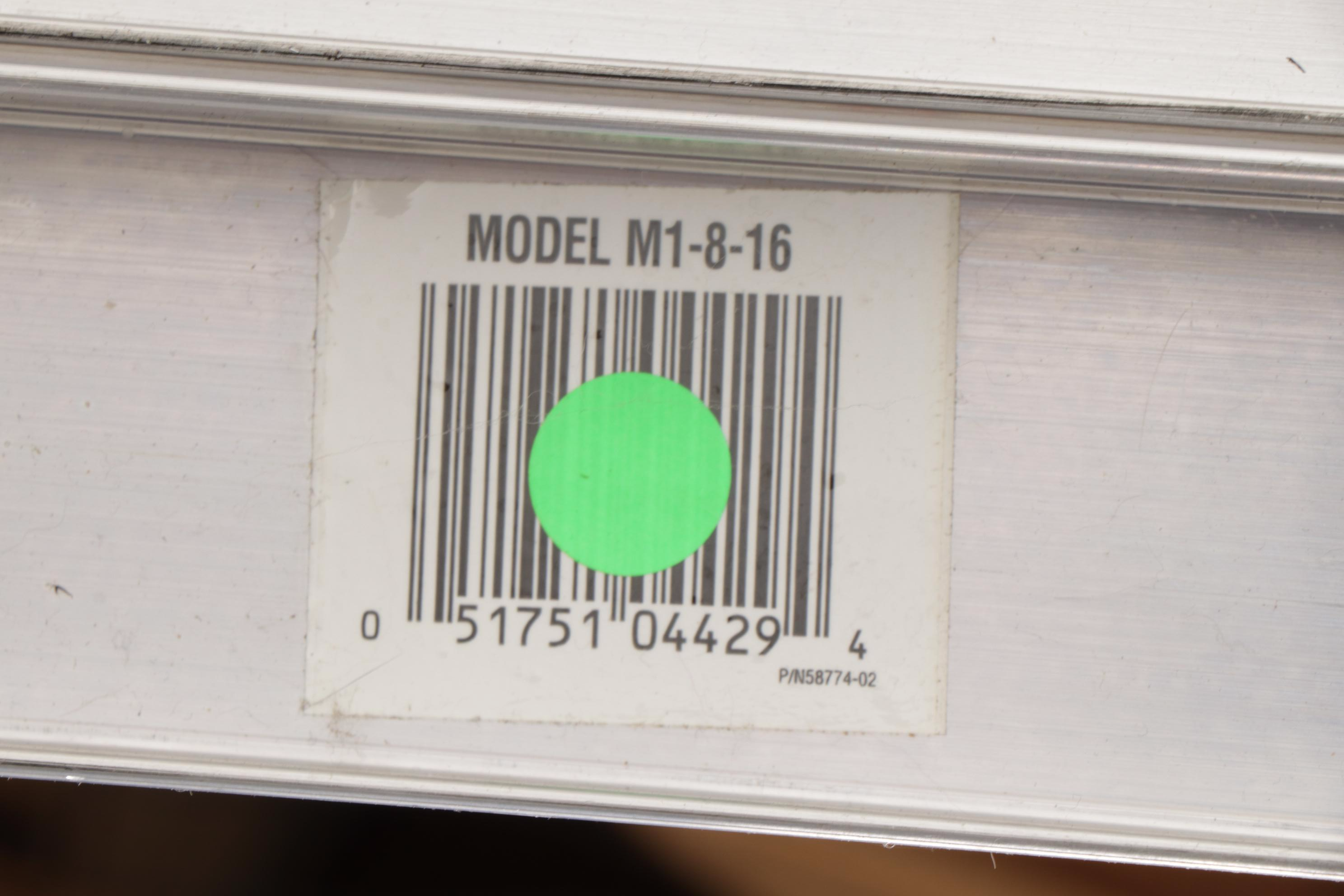 Werner M1-8-16 Aluminum Articulated Ladder