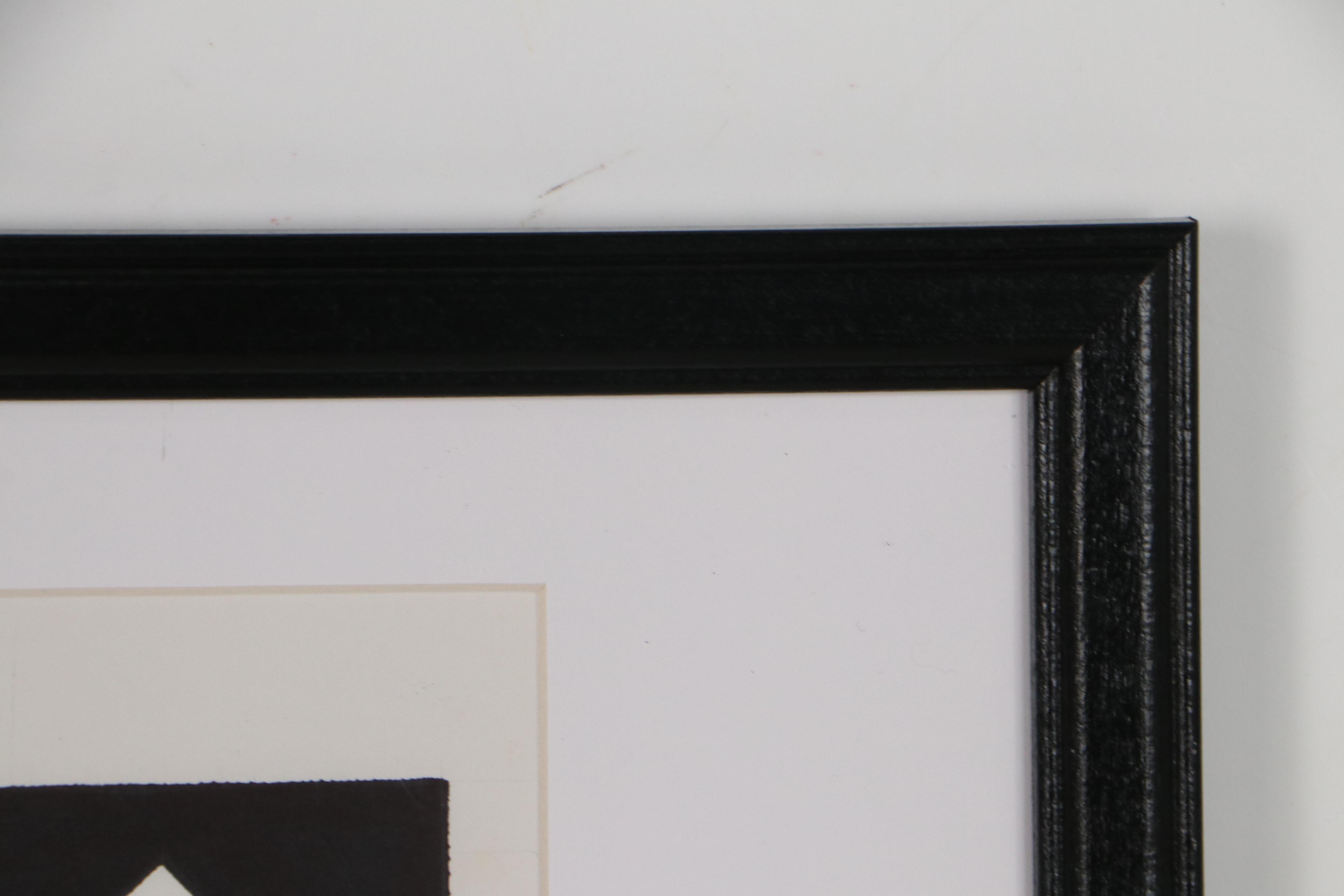 Jerry Kellems Abstract Ink Drawing, 2005