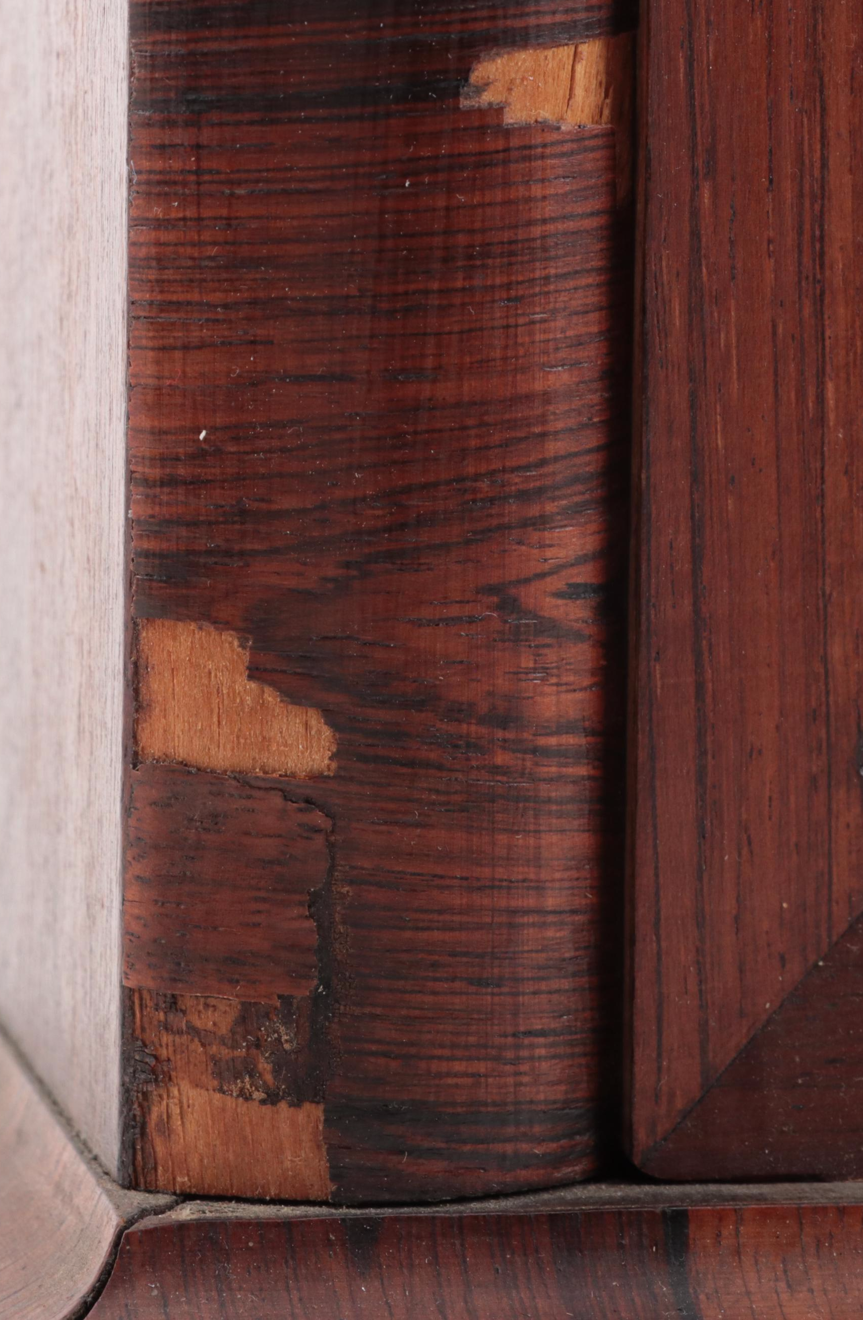 Ansonia Mahogany Veneer Ogee 8-Day Mantel Clock, Late 19th/ Early 20th Century