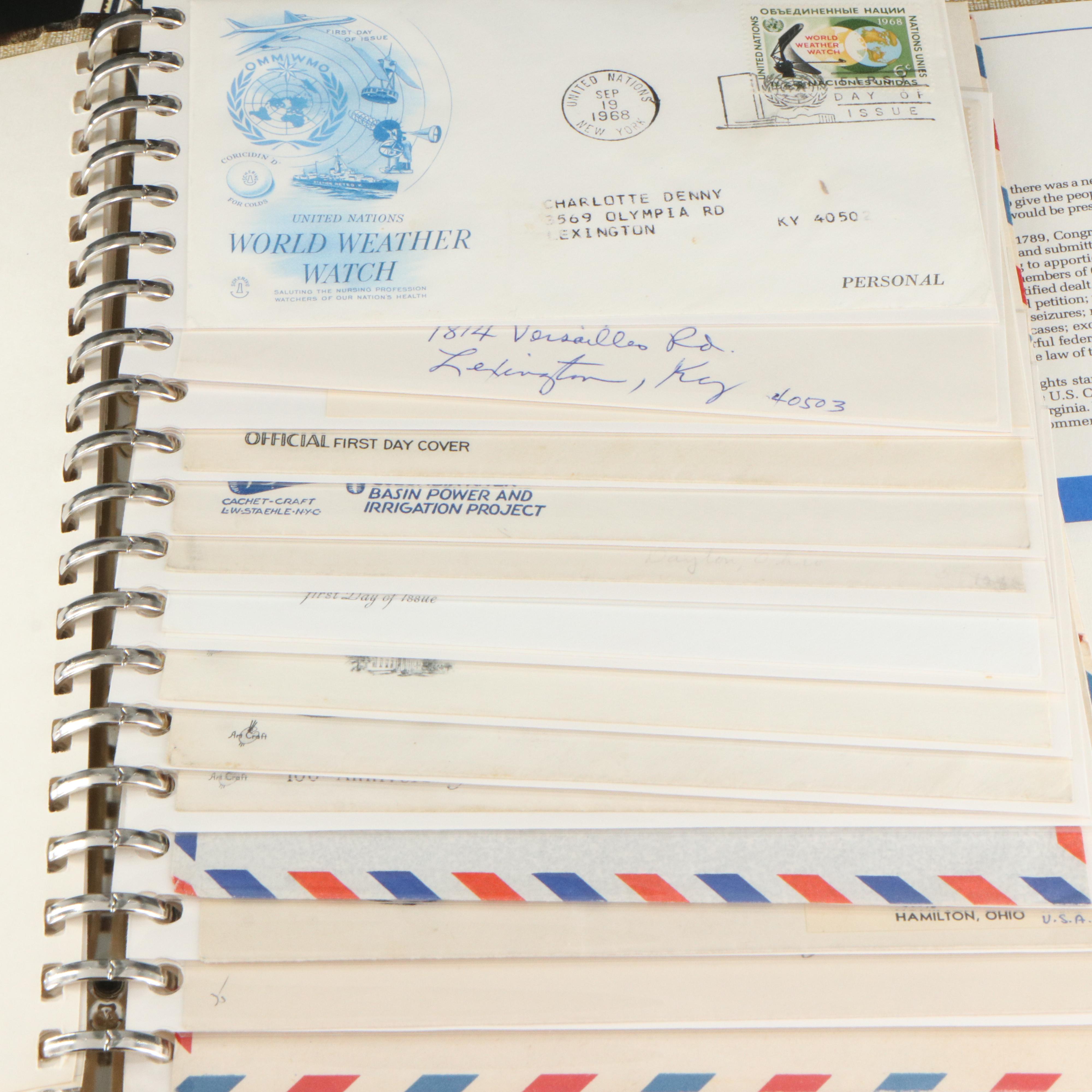 U.S. Postage Stamps and Postal Covers