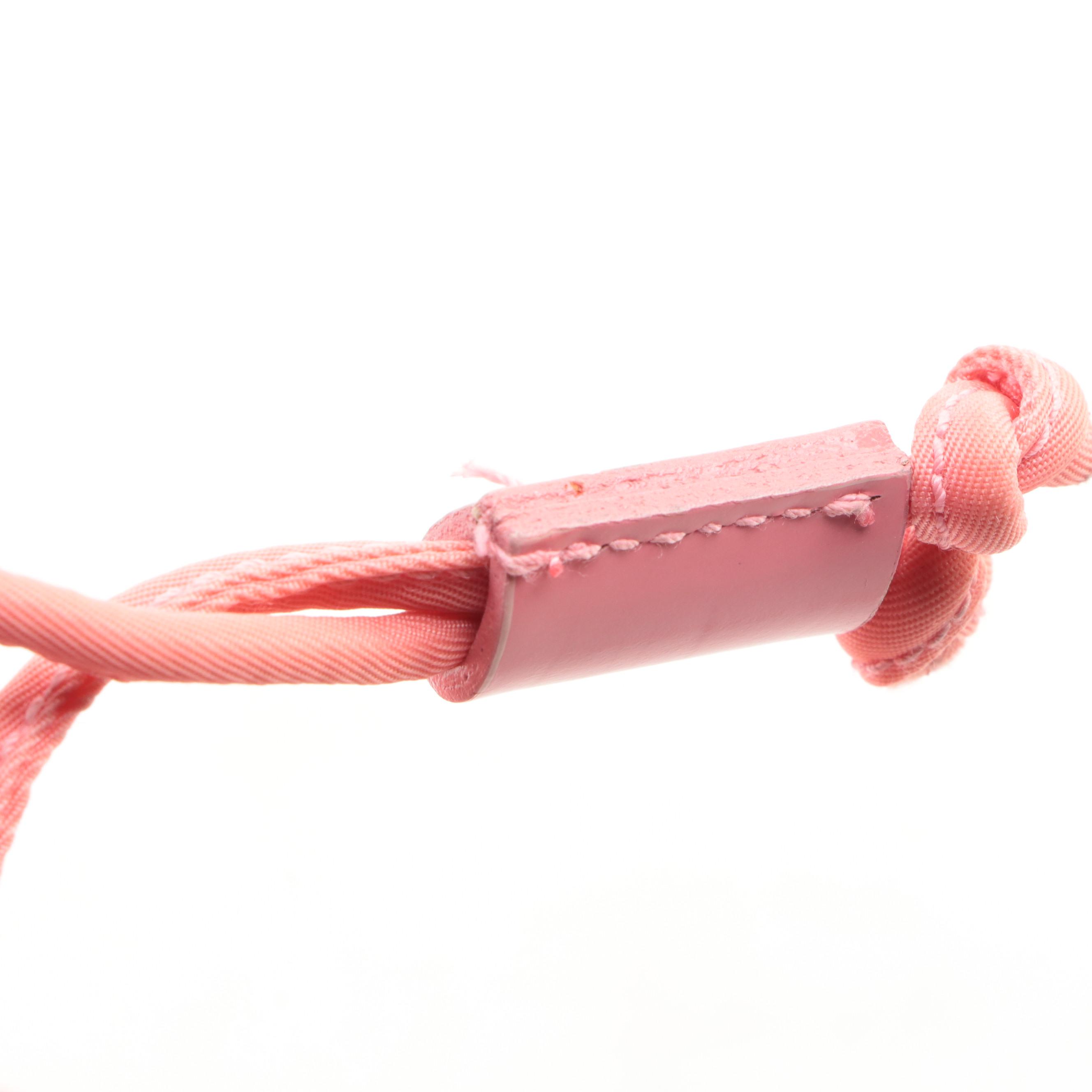 Prada Drawstring Pouch in Pink Nylon