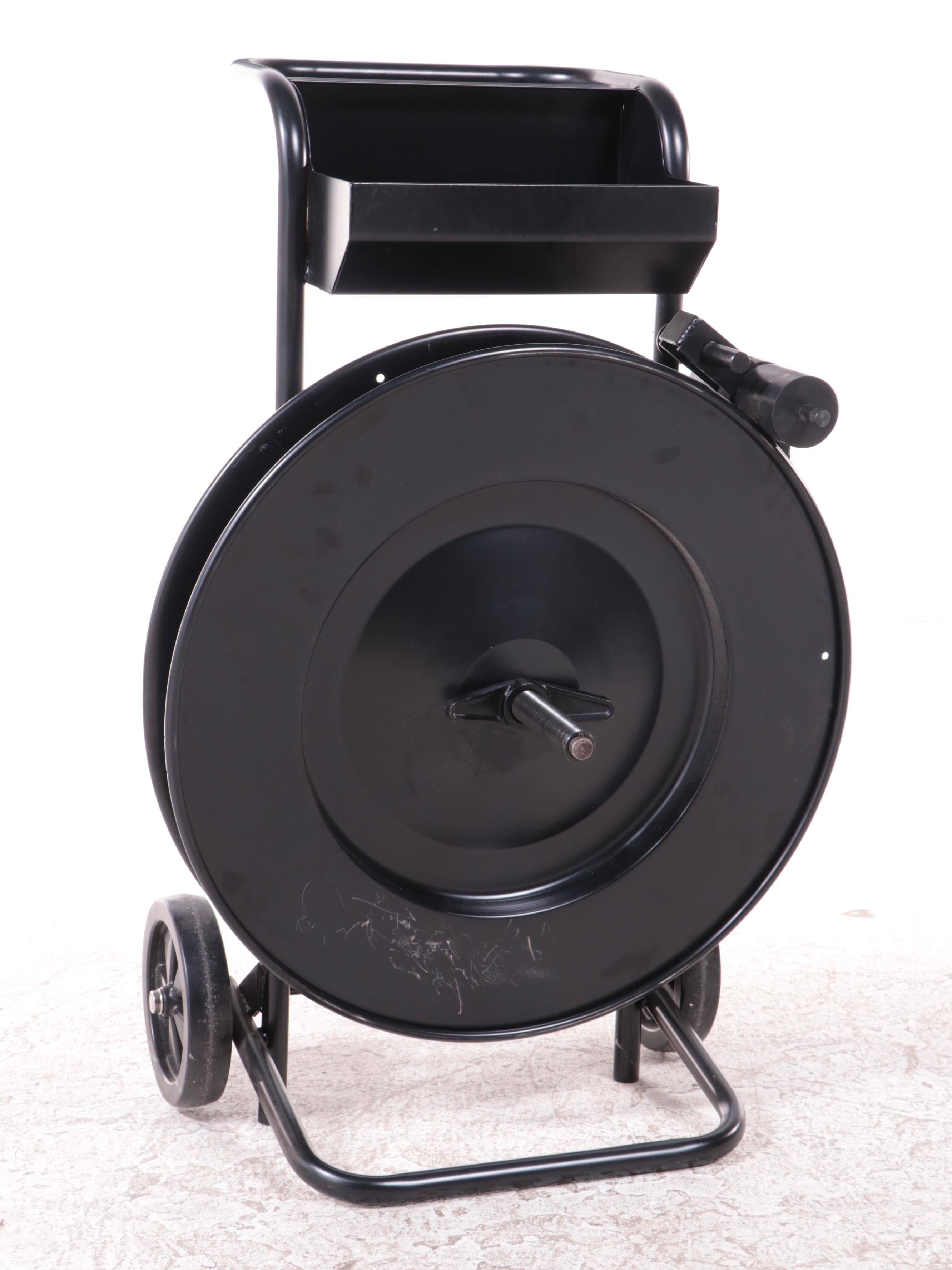 Heavy Duty Pac Strapping Oscillating Dispenser on Wheels