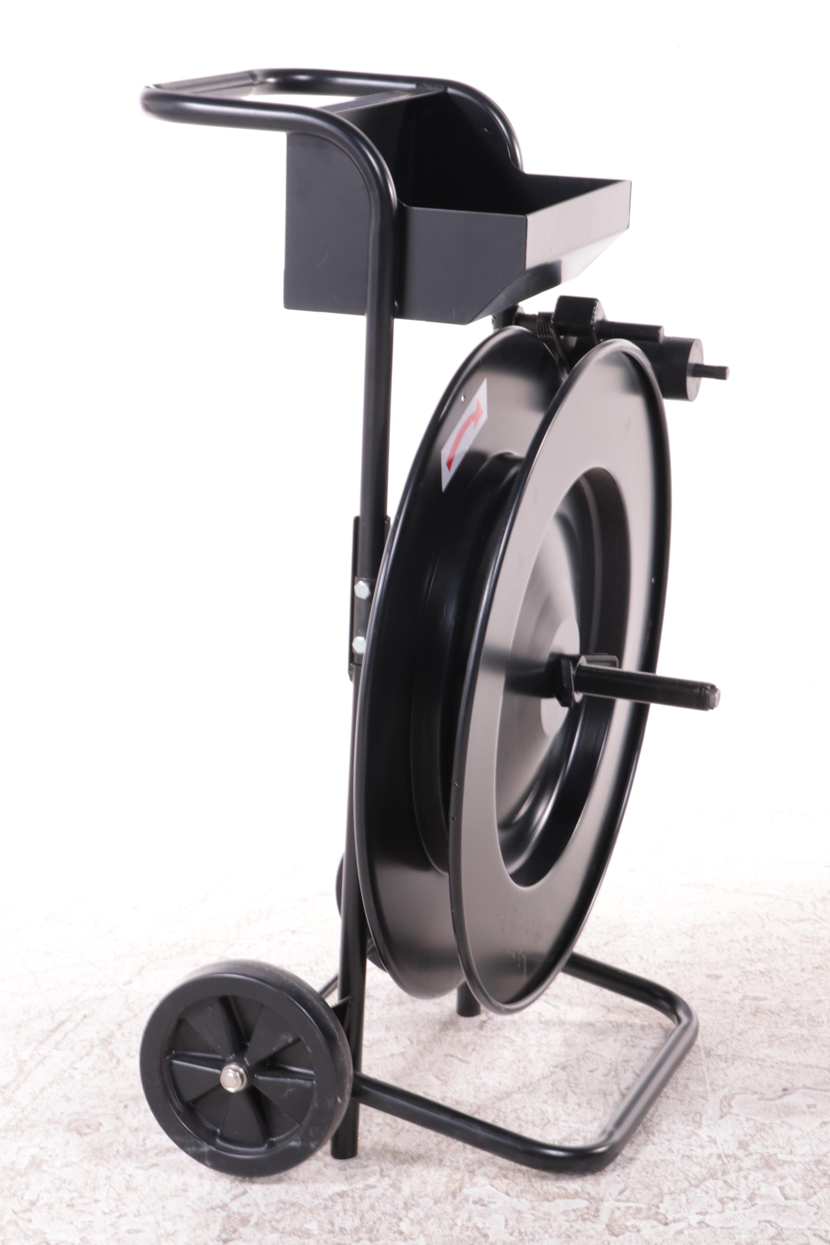 Heavy Duty Pac Strapping Oscillating Dispenser on Wheels