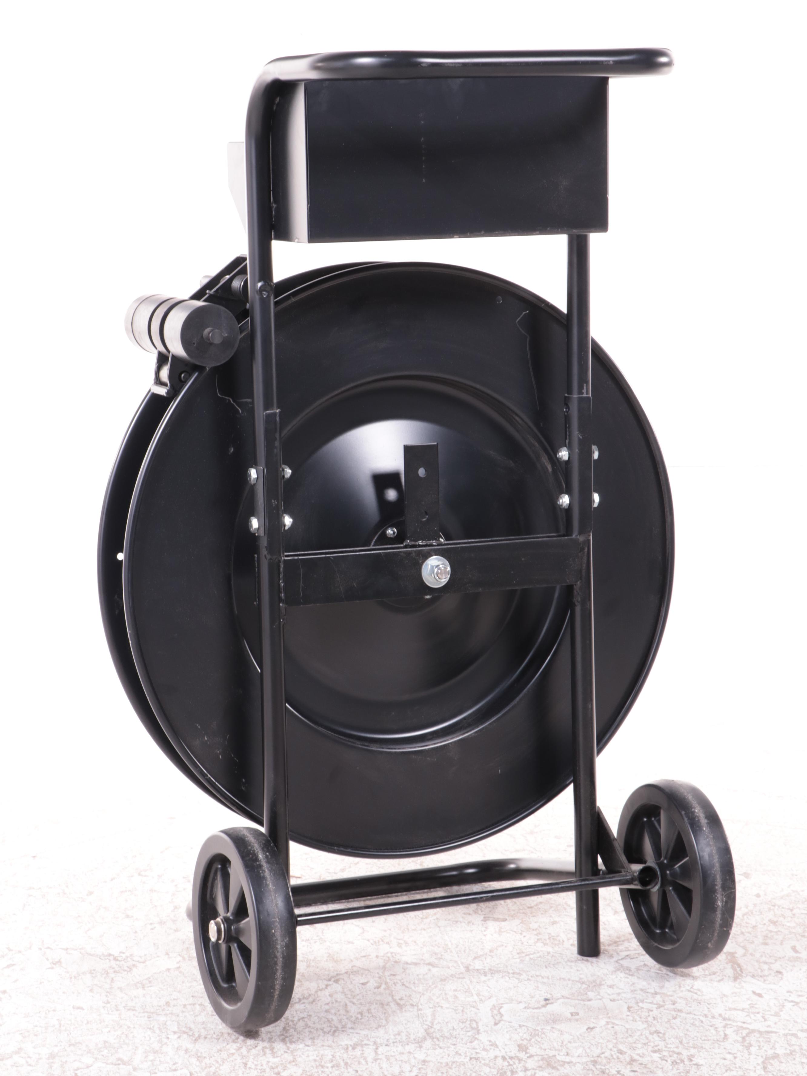 Heavy Duty Pac Strapping Oscillating Dispenser on Wheels